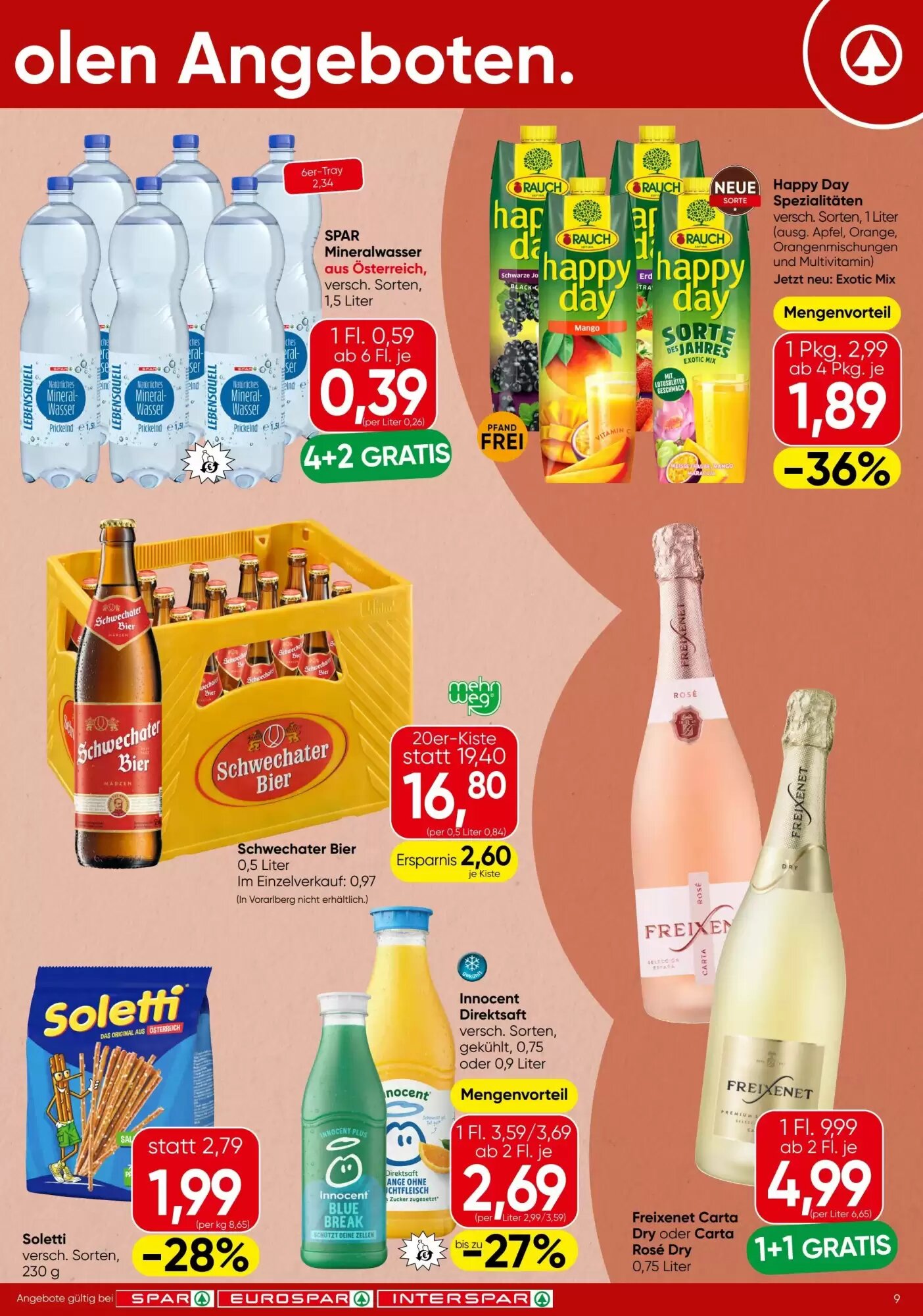 Spar Flugblatt (ab 28.05.2026) - Angebote und Prospekt - Seite 9