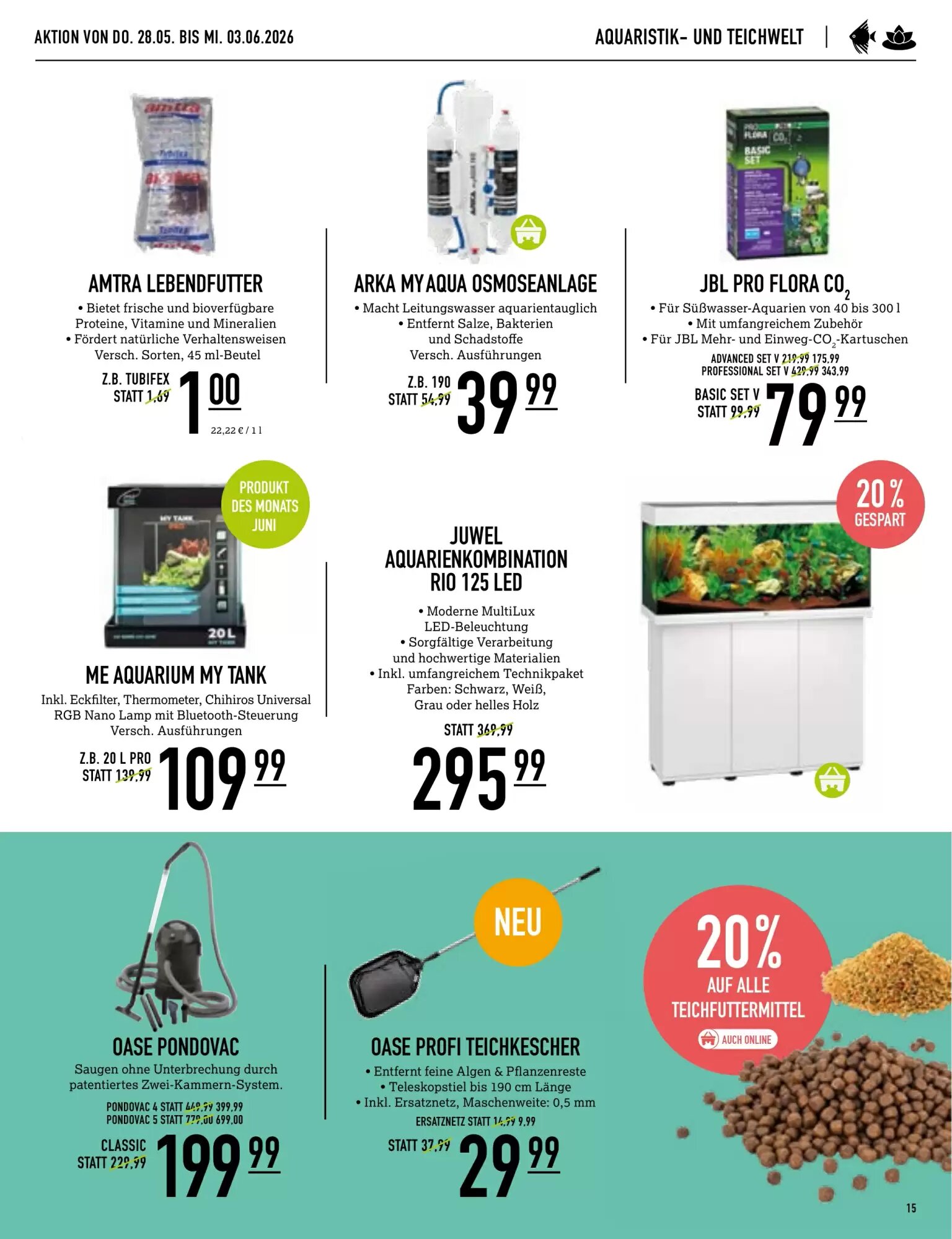 MegaZoo Flugblatt (ab 28.05.2026) - Angebote und Prospekt - Seite 15