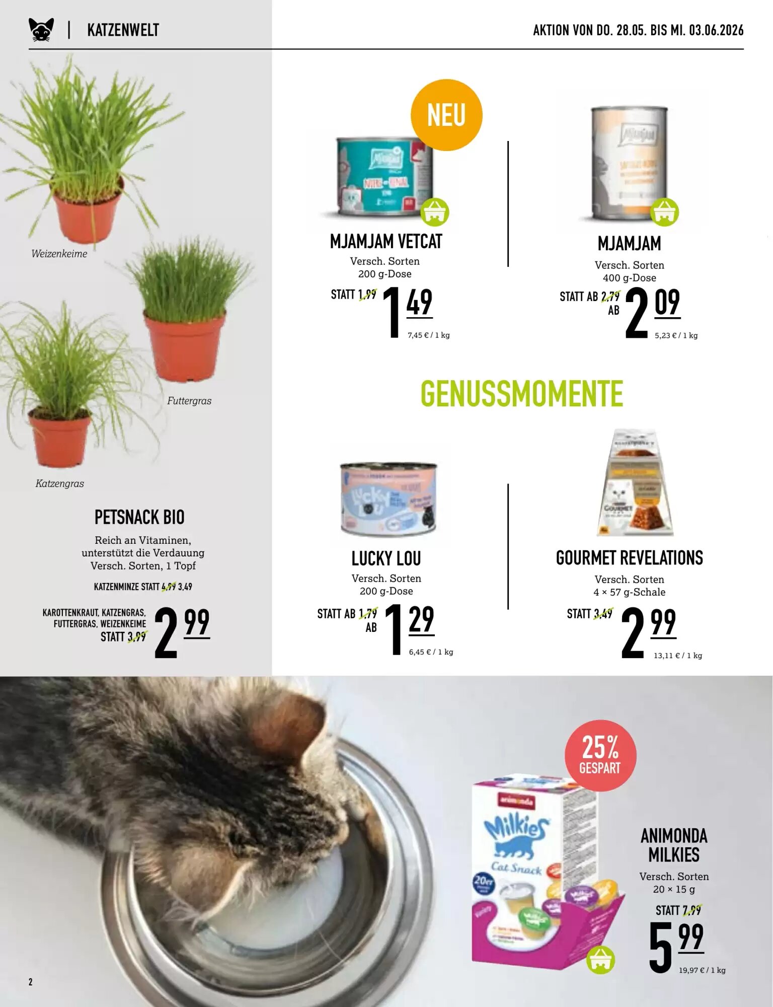 MegaZoo Flugblatt (ab 28.05.2026) - Angebote und Prospekt - Seite 2