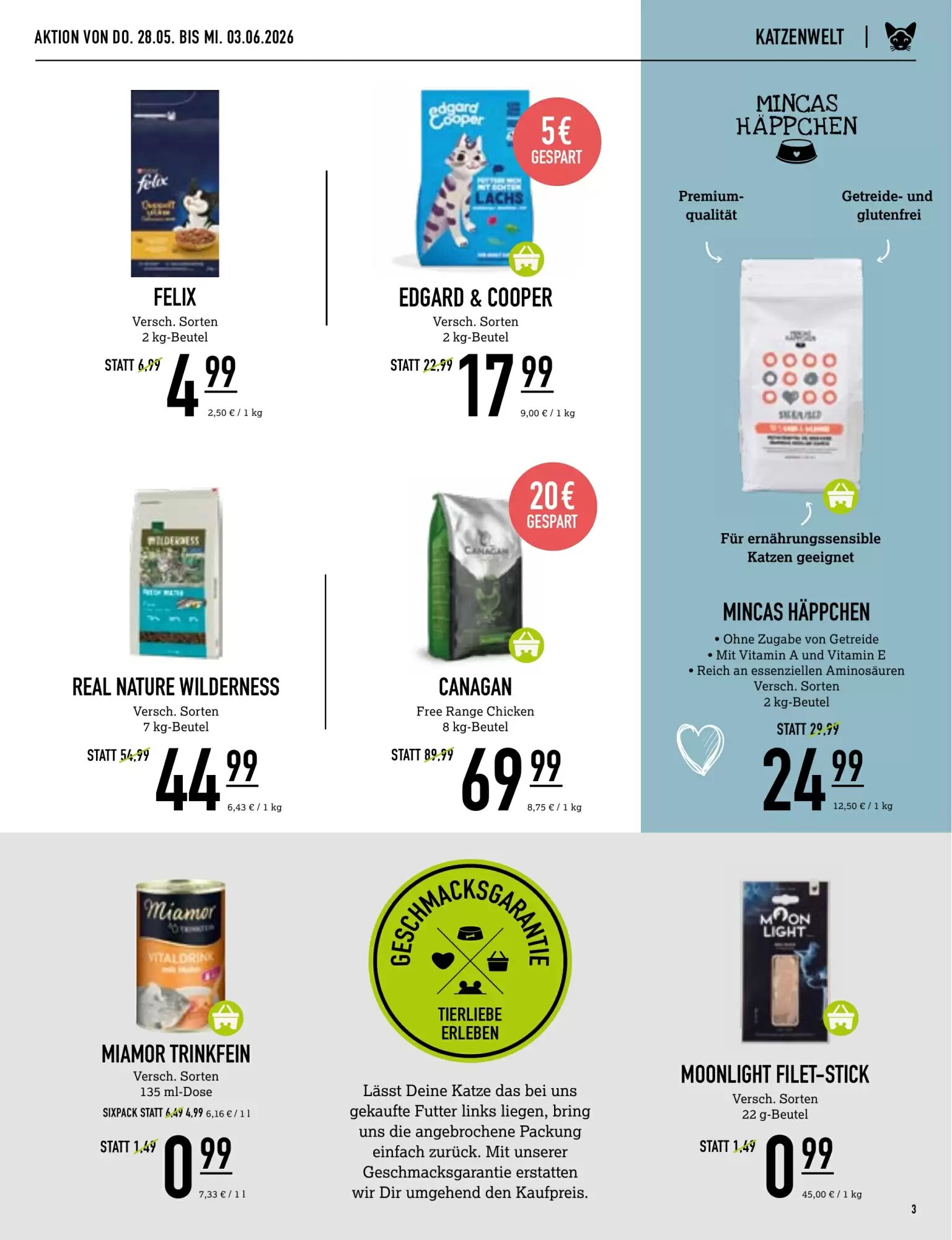MegaZoo Flugblatt (ab 28.05.2026) - Angebote und Prospekt - Seite 3