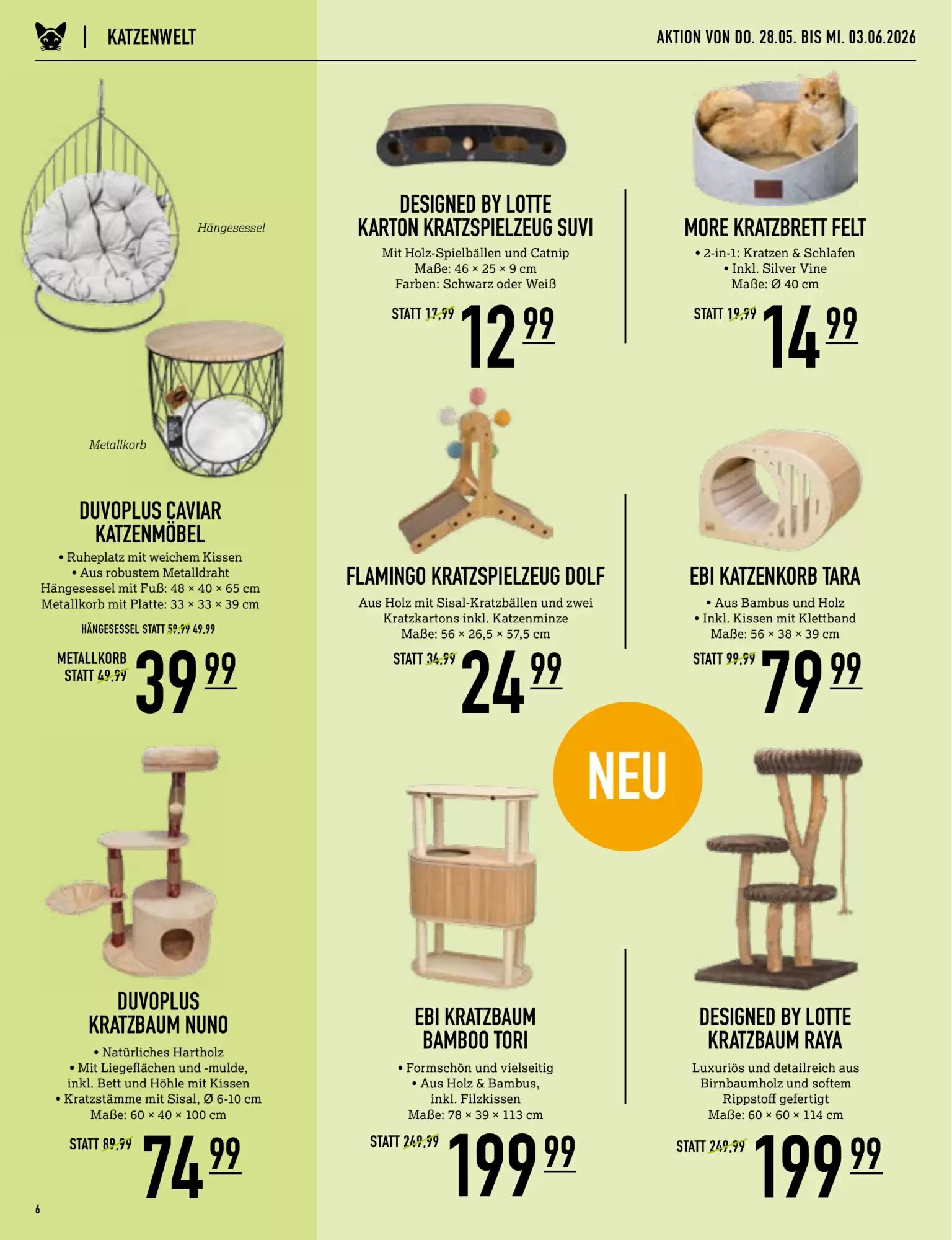 MegaZoo Flugblatt (ab 28.05.2026) - Angebote und Prospekt - Seite 6
