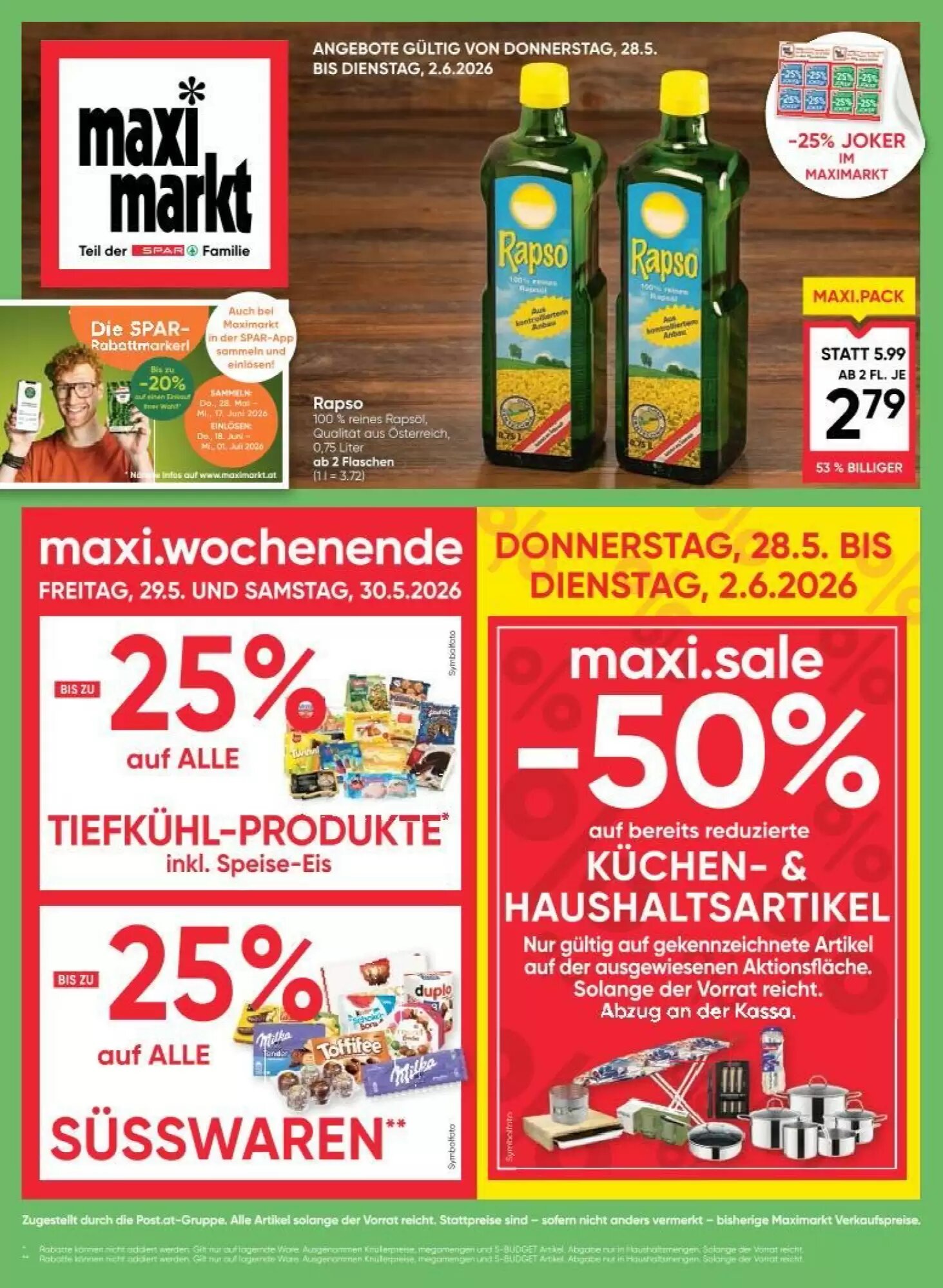 Maximarkt Flugblatt (ab 28.05.2026) - Angebote und Prospekt - Seite 1