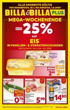 Billa Flugblatt (ab 28.05.2026) - Angebote und Prospekt
