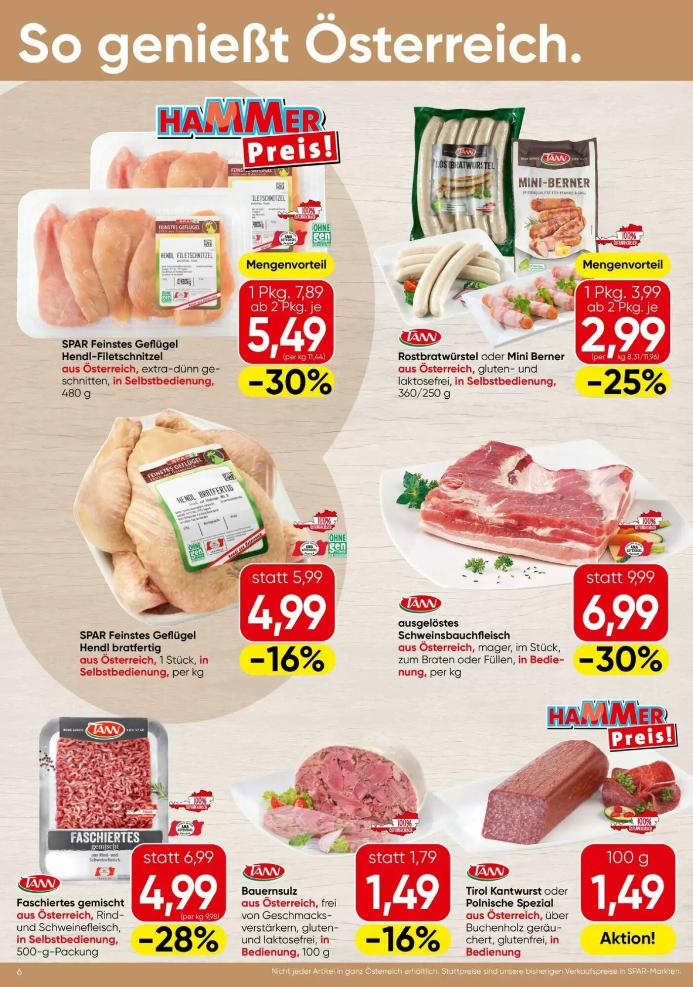 Eurospar Flugblatt (ab 28.05.2026) - Angebote und Prospekt - Seite 6