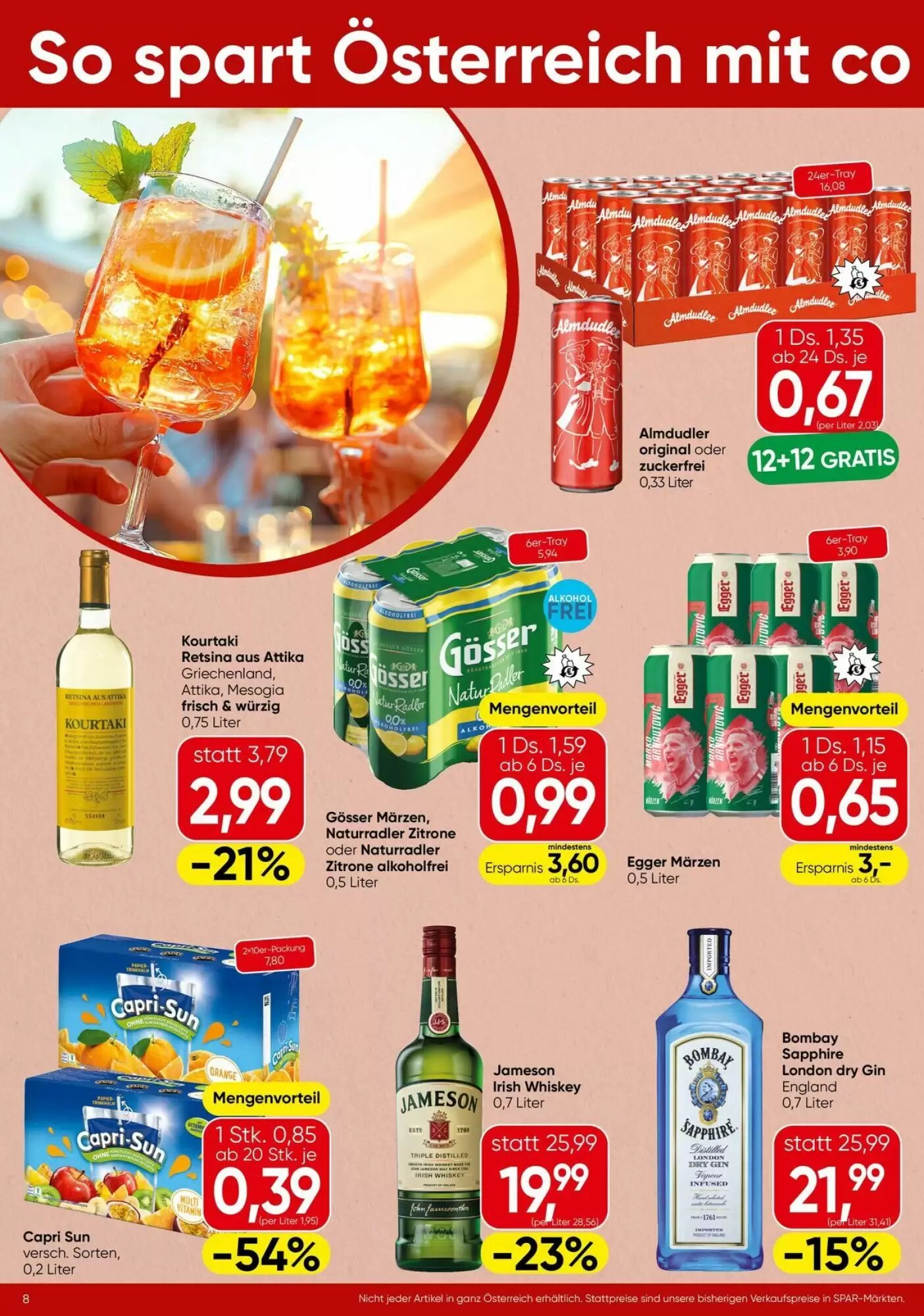 Eurospar Flugblatt (ab 28.05.2026) - Angebote und Prospekt - Seite 8