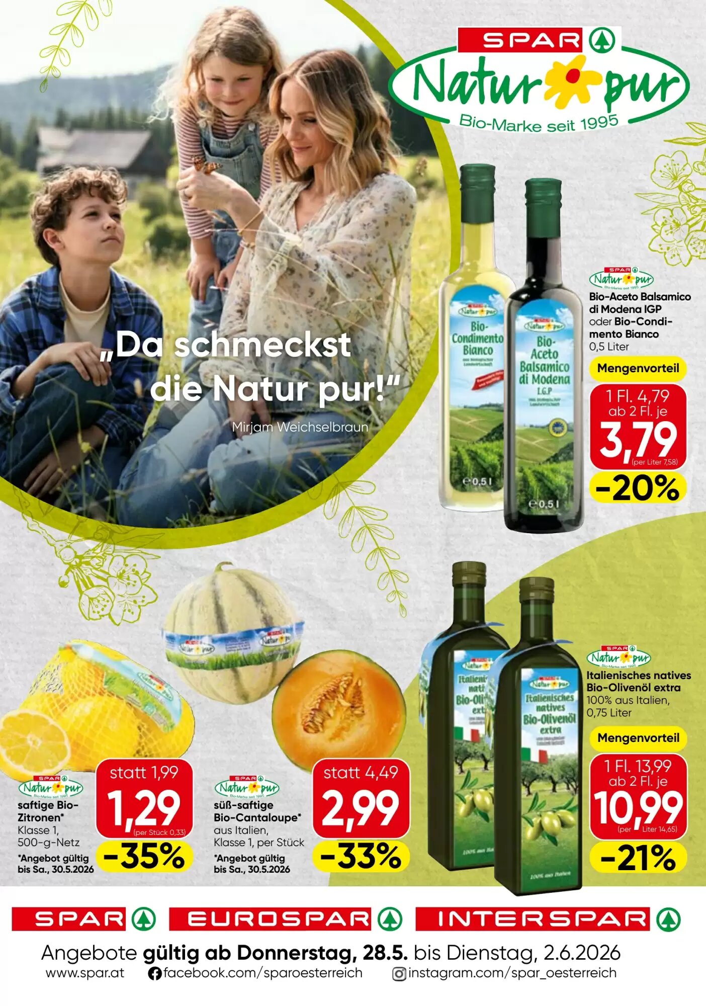 Spar Flugblatt (ab 28.05.2026) - Angebote und Prospekt - Seite 1
