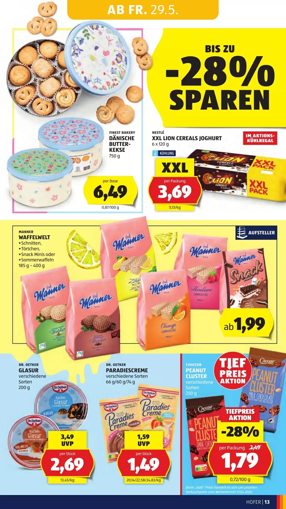 Hofer Flugblatt (ab 29.05.2026) - Angebote und Prospekt - Seite 17