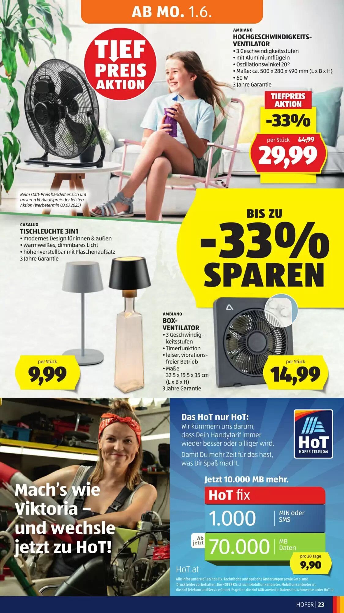 Hofer Flugblatt (ab 29.05.2026) - Angebote und Prospekt - Seite 29