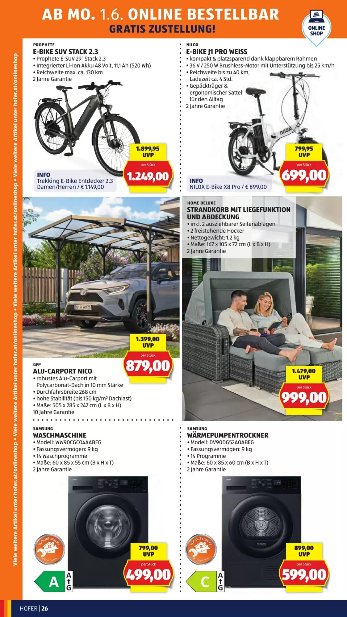 Hofer Flugblatt (ab 29.05.2026) - Angebote und Prospekt - Seite 32