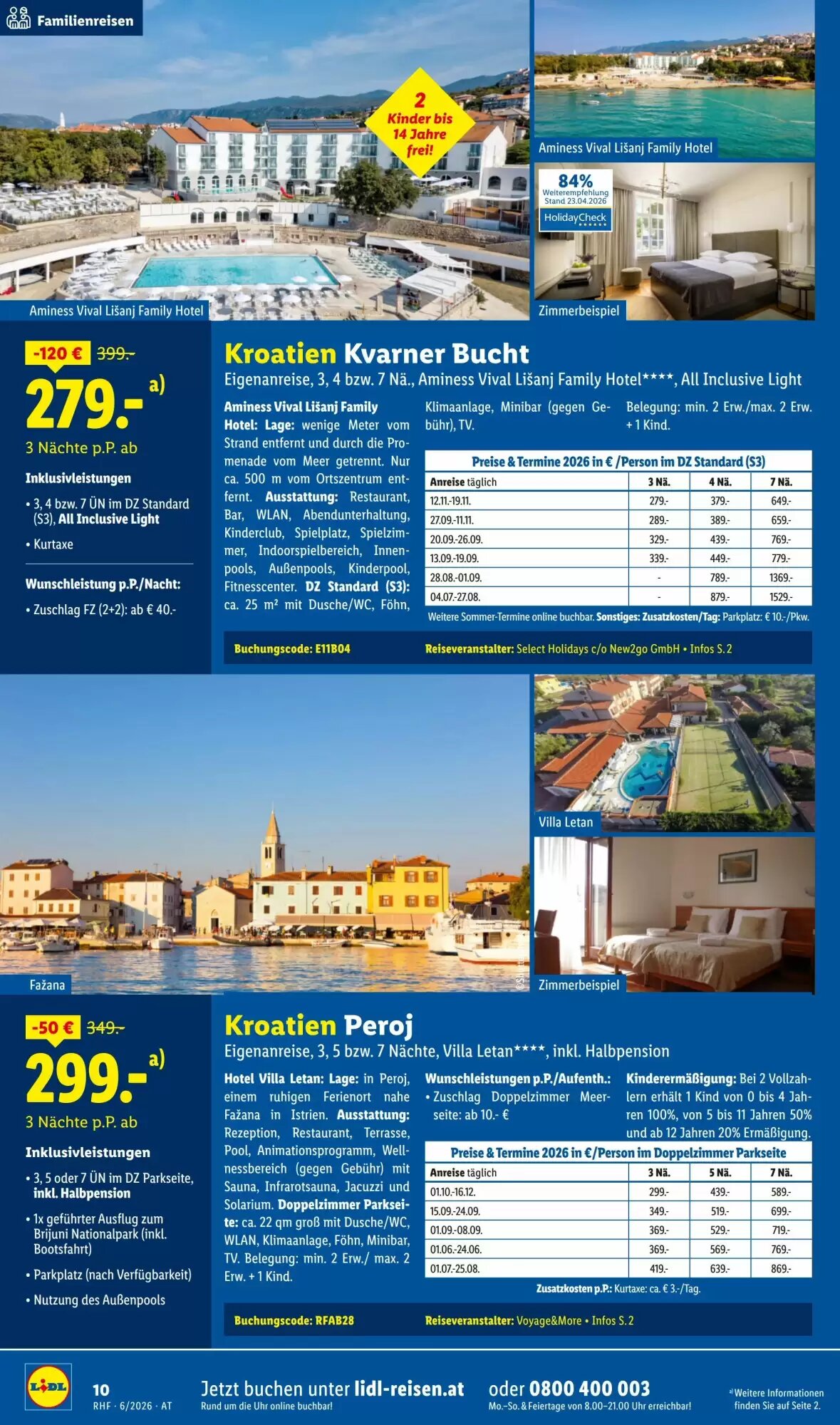 Lidl Reisen Flugblatt (ab 30.05.2026) - Angebote und Prospekt - Seite 10