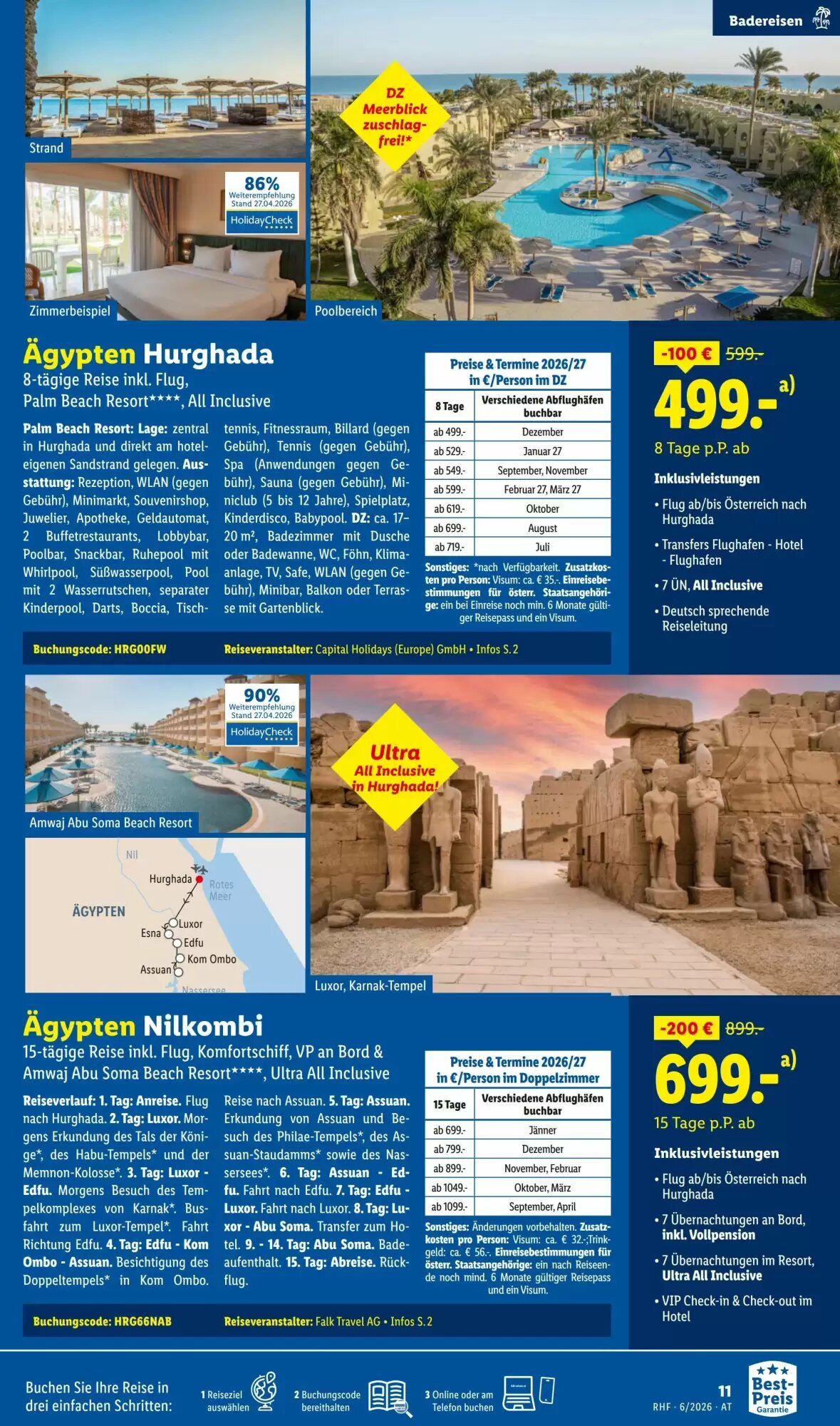Lidl Reisen Flugblatt (ab 30.05.2026) - Angebote und Prospekt - Seite 11
