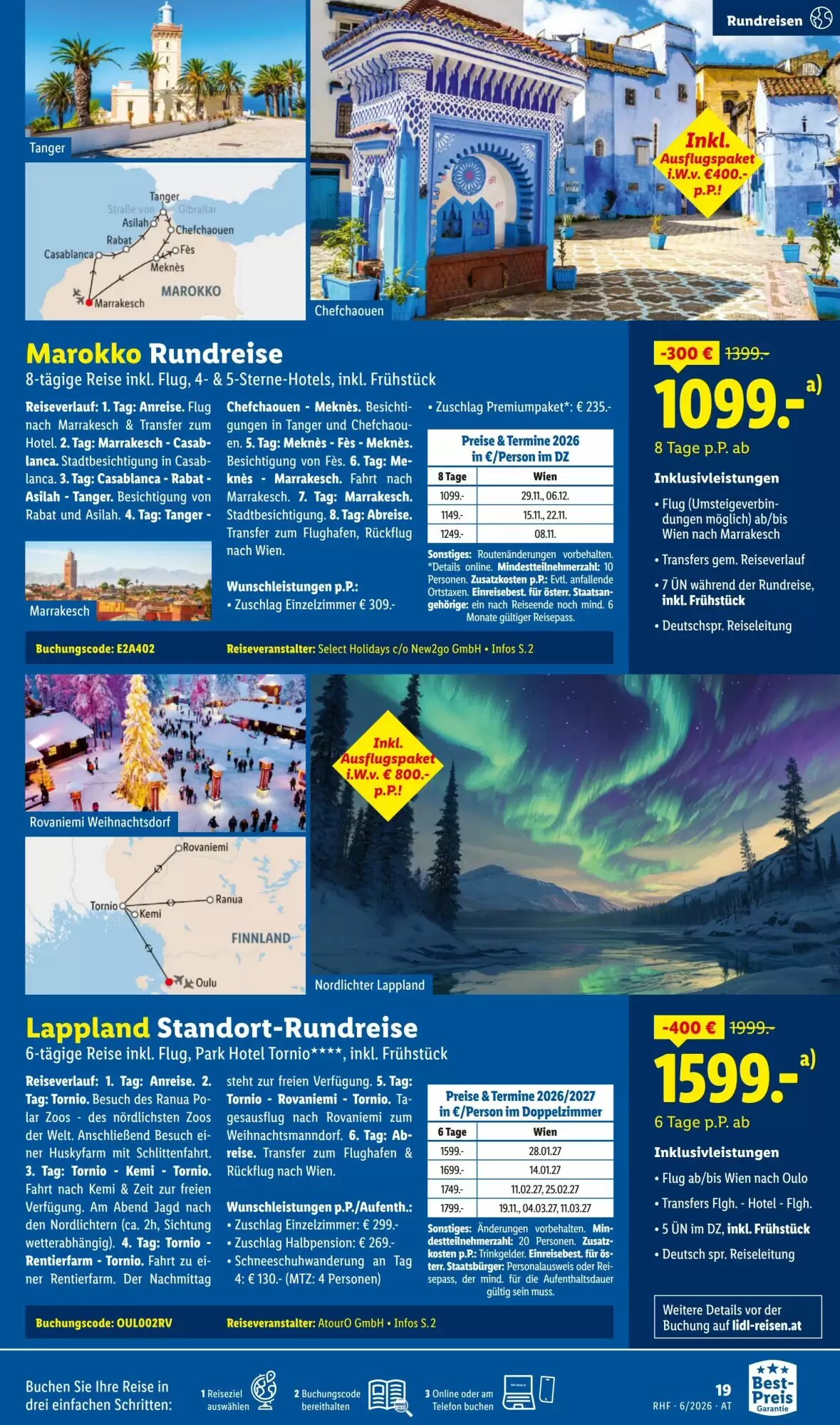 Lidl Reisen Flugblatt (ab 30.05.2026) - Angebote und Prospekt - Seite 19