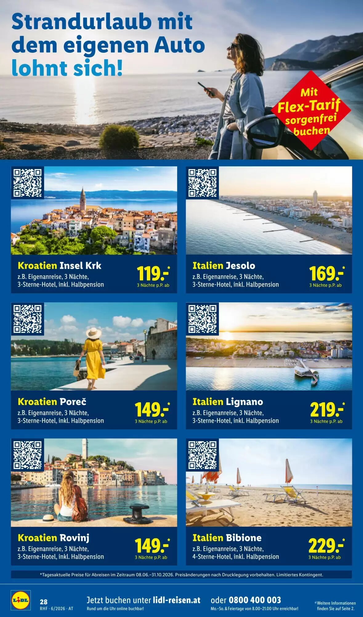 Lidl Reisen Flugblatt (ab 30.05.2026) - Angebote und Prospekt - Seite 28