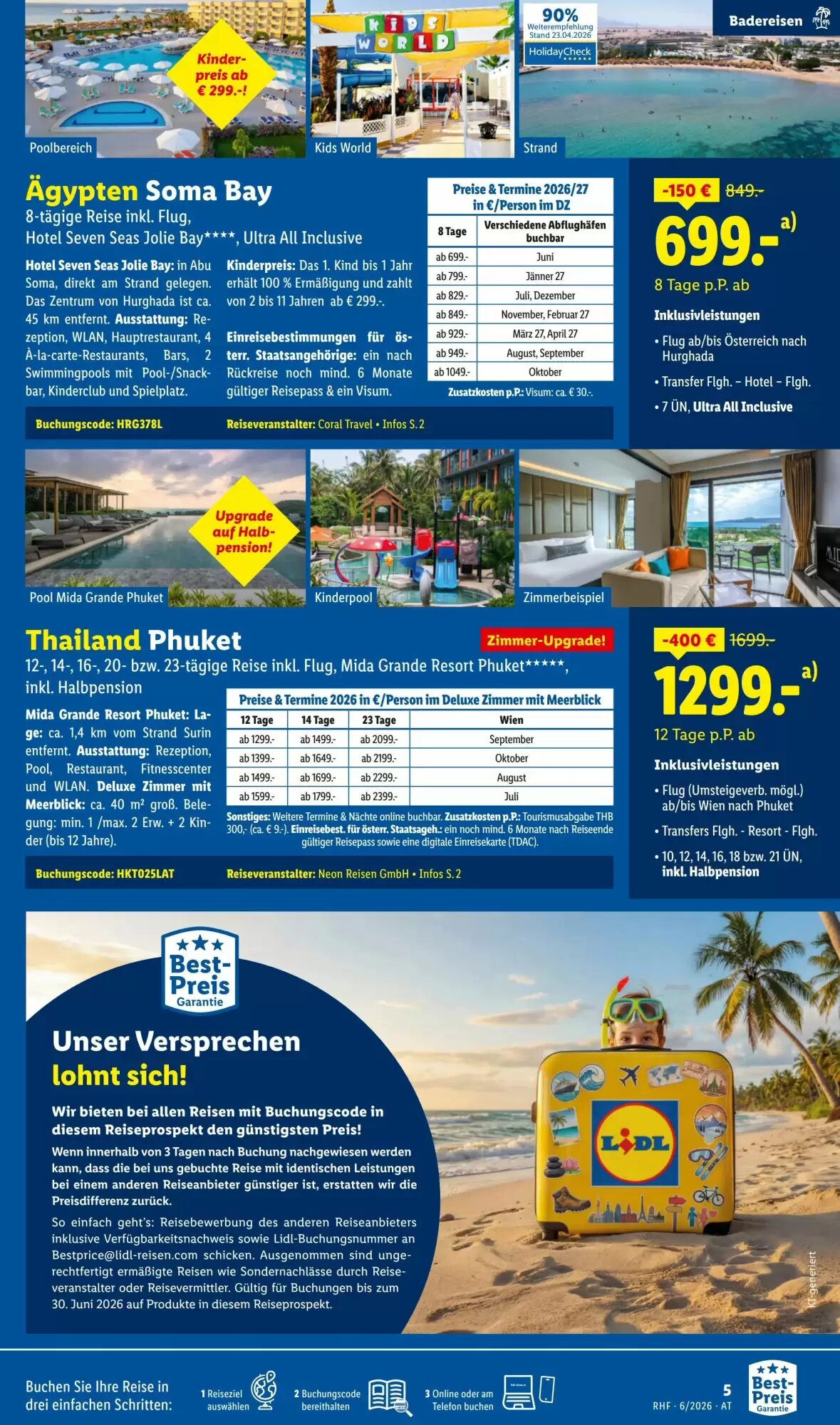 Lidl Reisen Flugblatt (ab 30.05.2026) - Angebote und Prospekt - Seite 5