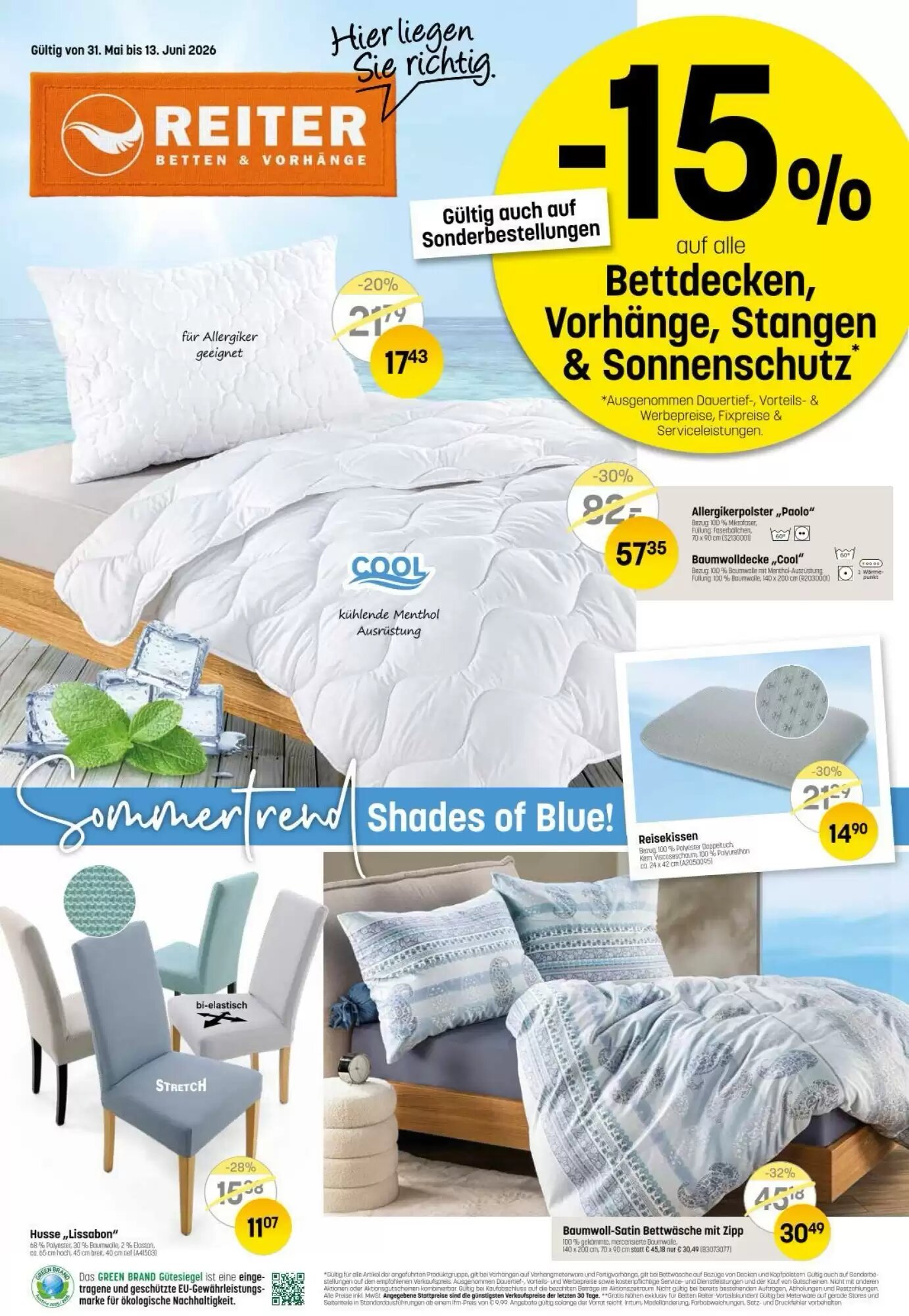 Reiter Flugblatt (ab 31.05.2026) - Angebote und Prospekt - Seite 1