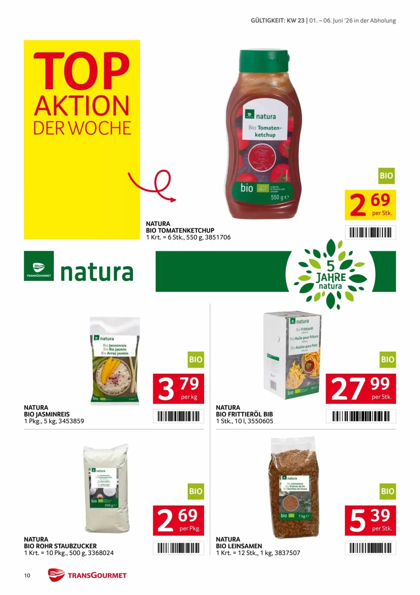 Transgourmet Flugblatt (ab 01.06.2026) - Angebote und Prospekt - Seite 10