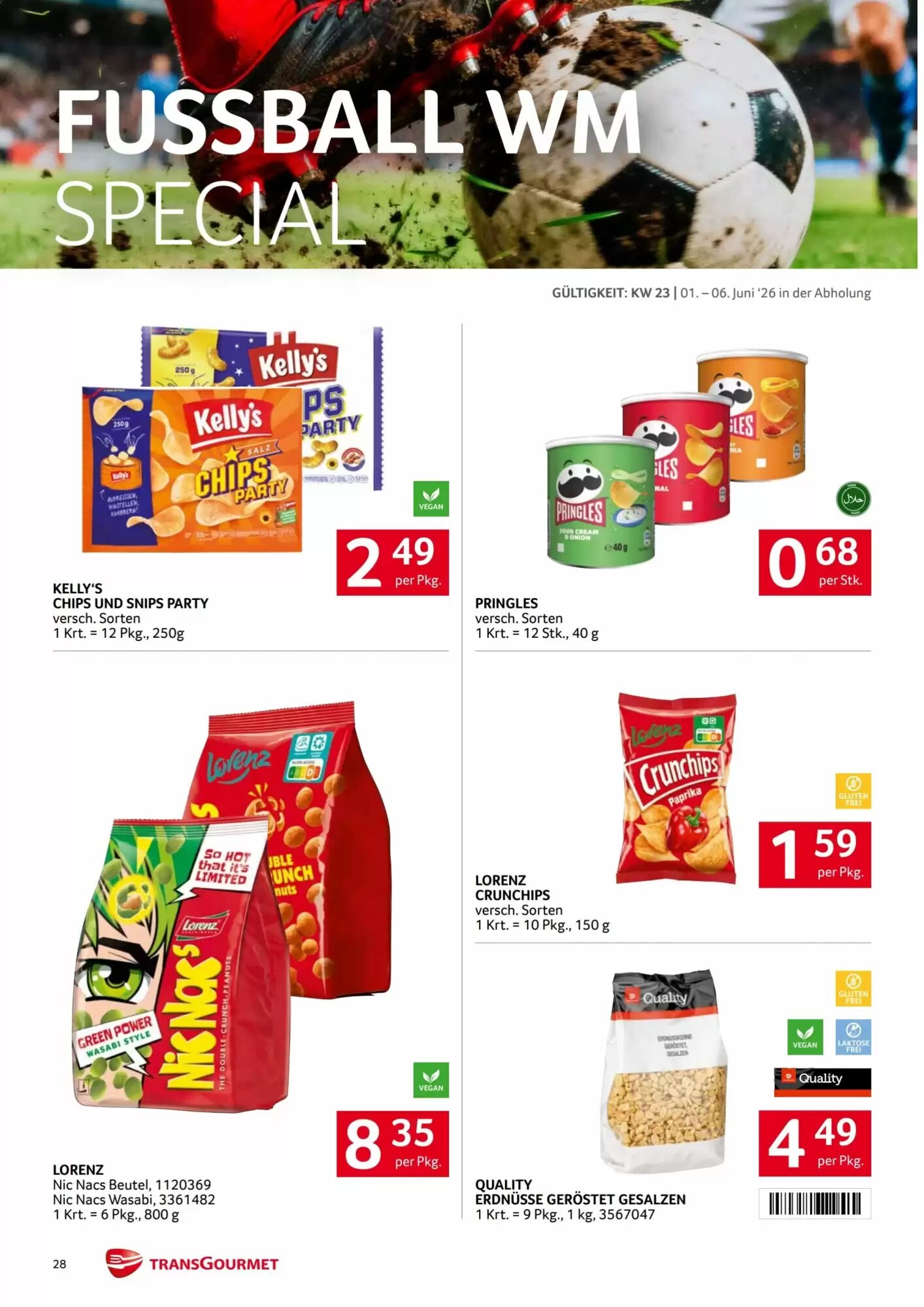 Transgourmet Flugblatt (ab 01.06.2026) - Angebote und Prospekt - Seite 28