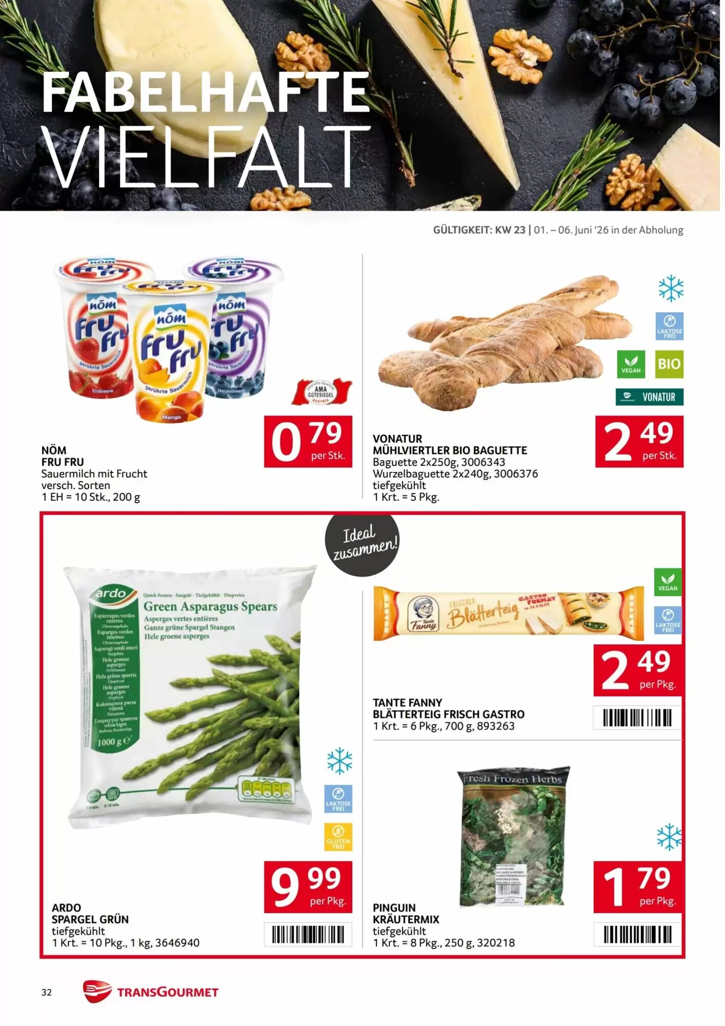 Transgourmet Flugblatt (ab 01.06.2026) - Angebote und Prospekt - Seite 32