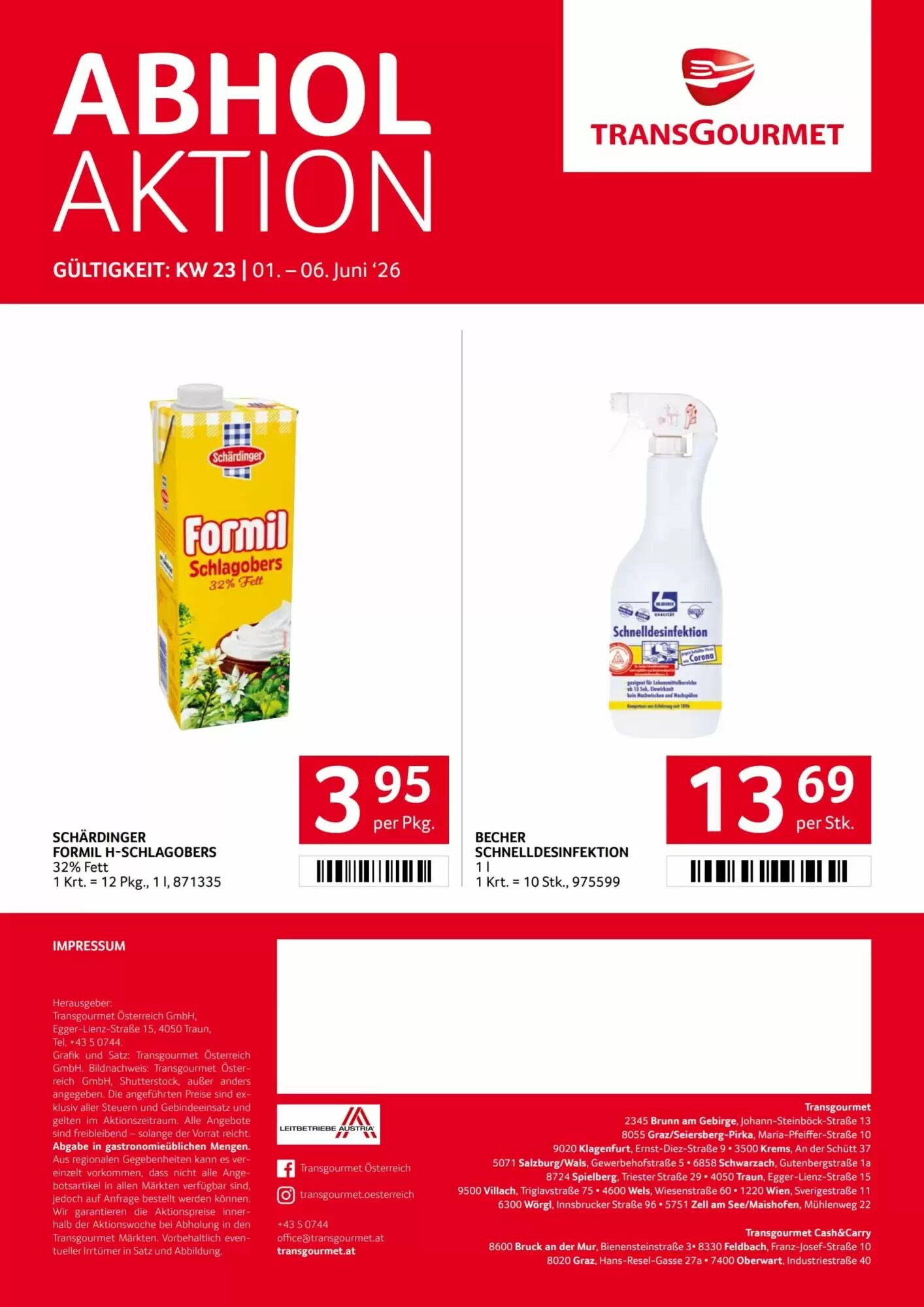 Transgourmet Flugblatt (ab 01.06.2026) - Angebote und Prospekt - Seite 36