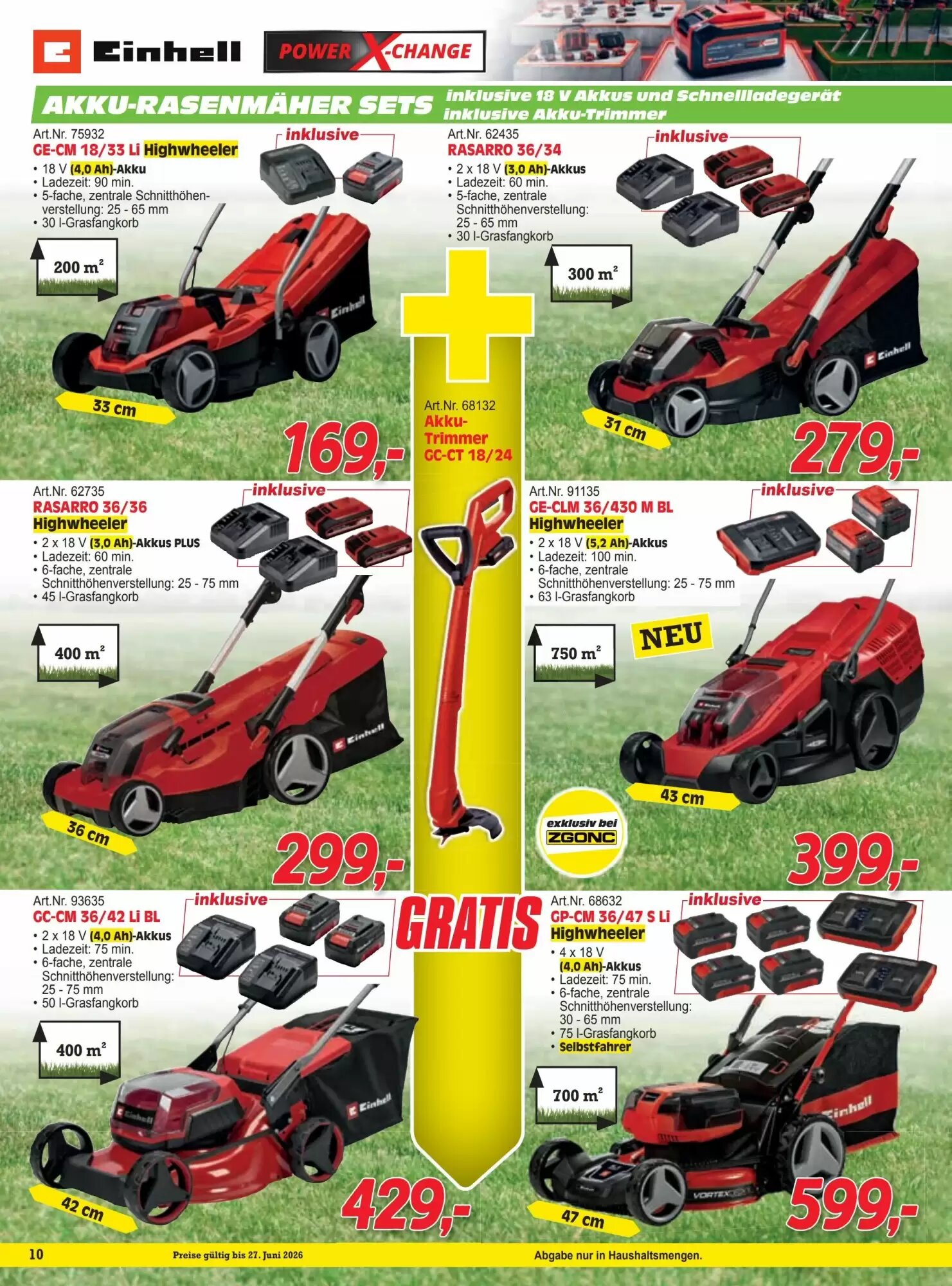Zgonc Flugblatt (ab 01.06.2026) - Angebote und Prospekt - Seite 10