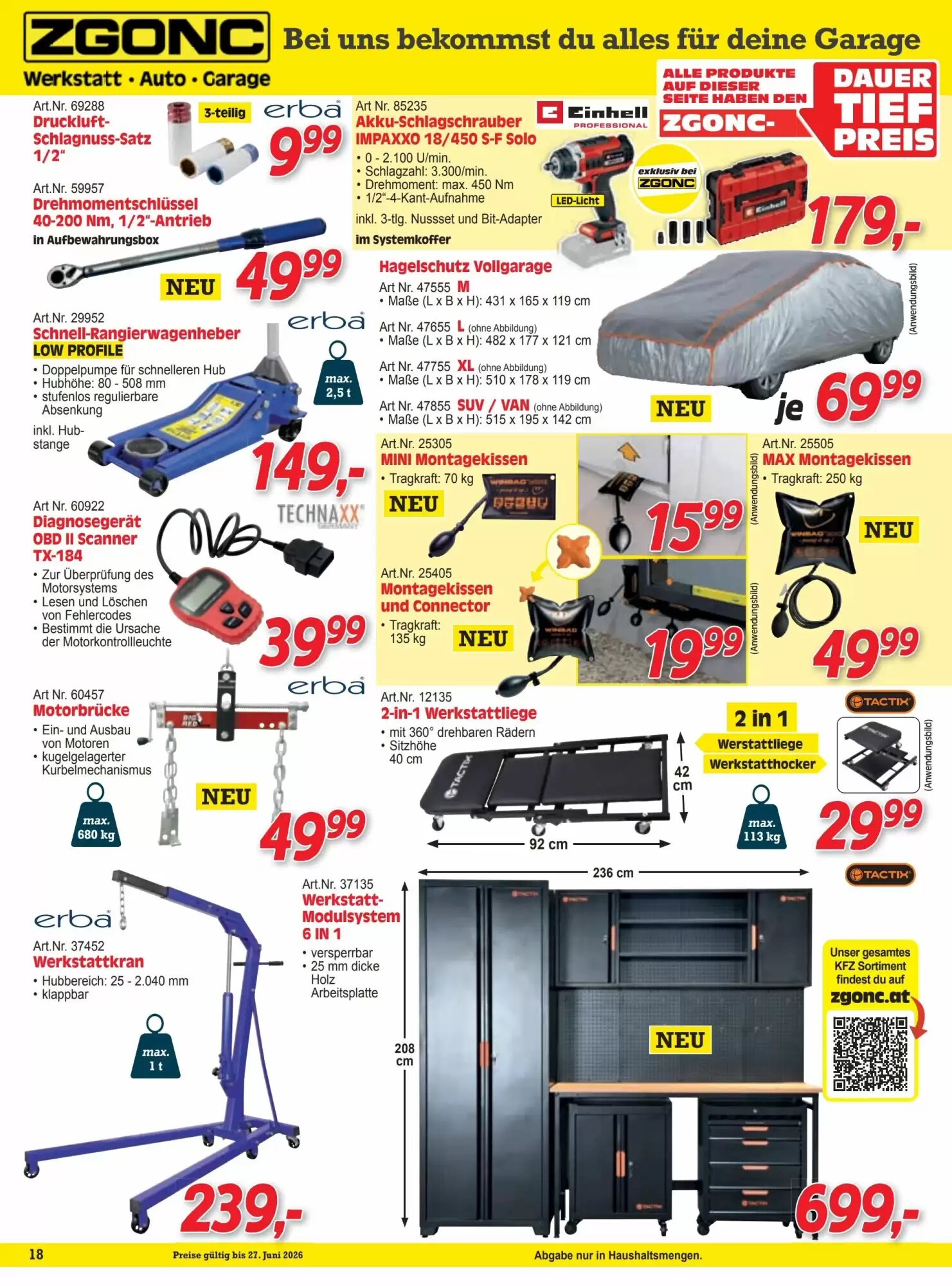 Zgonc Flugblatt (ab 01.06.2026) - Angebote und Prospekt - Seite 18