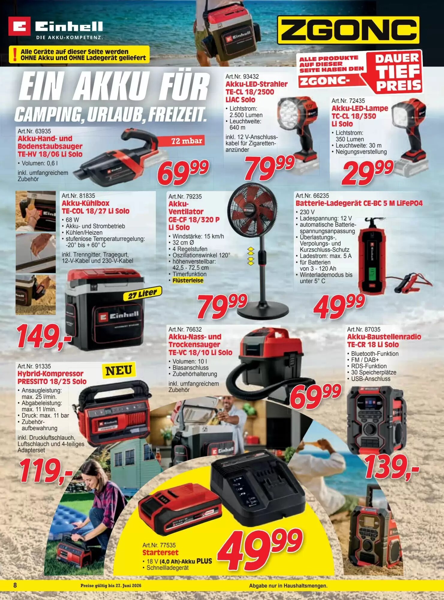 Zgonc Flugblatt (ab 01.06.2026) - Angebote und Prospekt - Seite 8