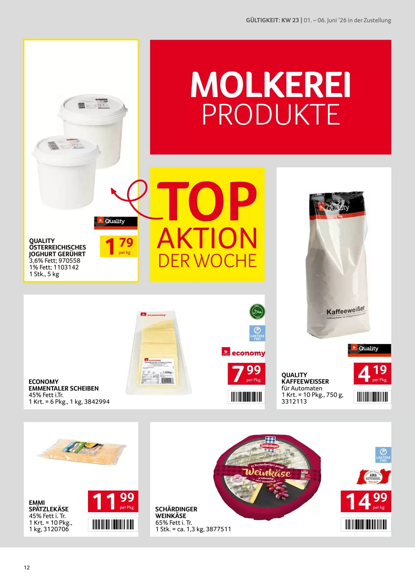Transgourmet Flugblatt (ab 01.06.2026) - Angebote und Prospekt - Seite 12