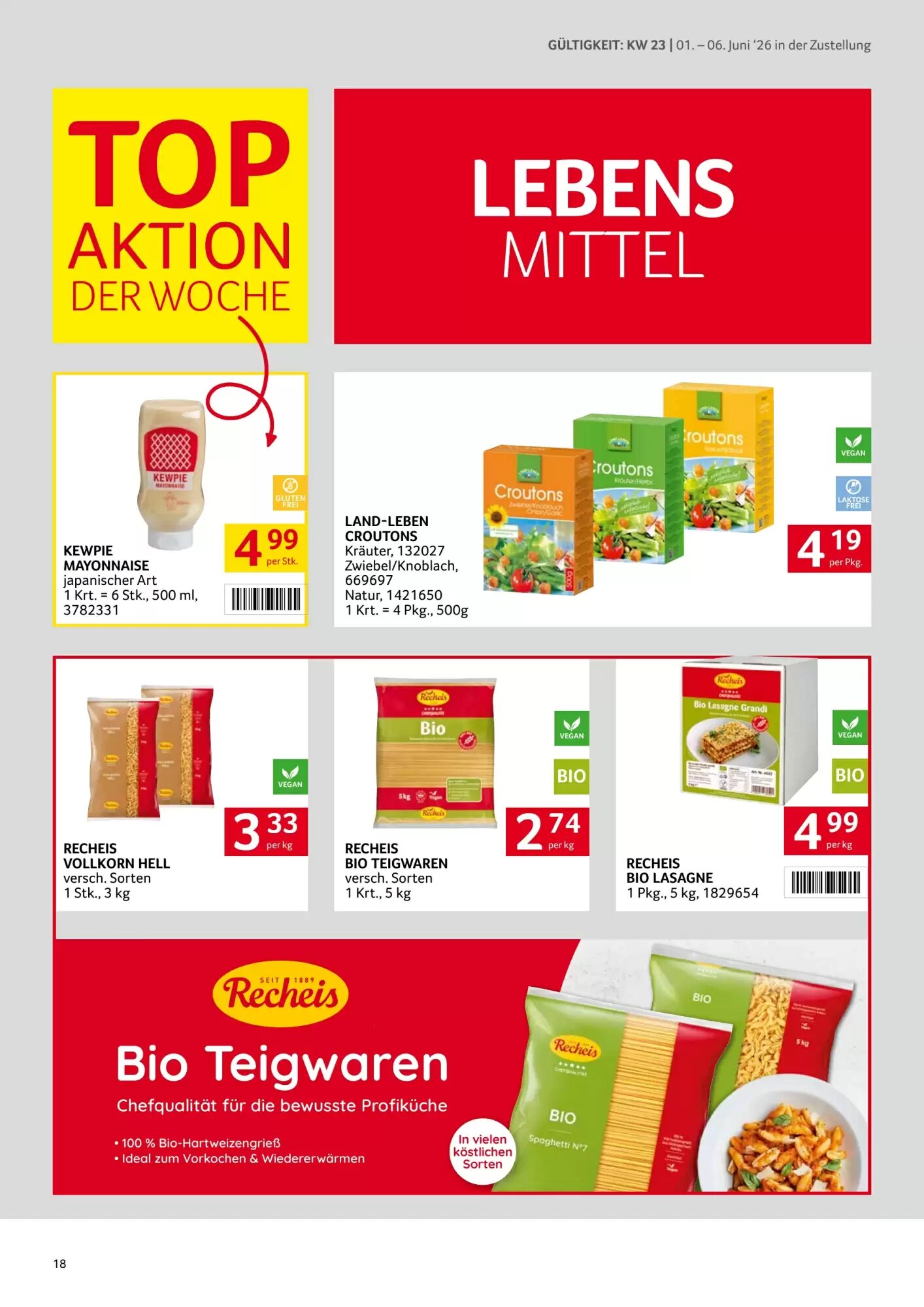Transgourmet Flugblatt (ab 01.06.2026) - Angebote und Prospekt - Seite 18