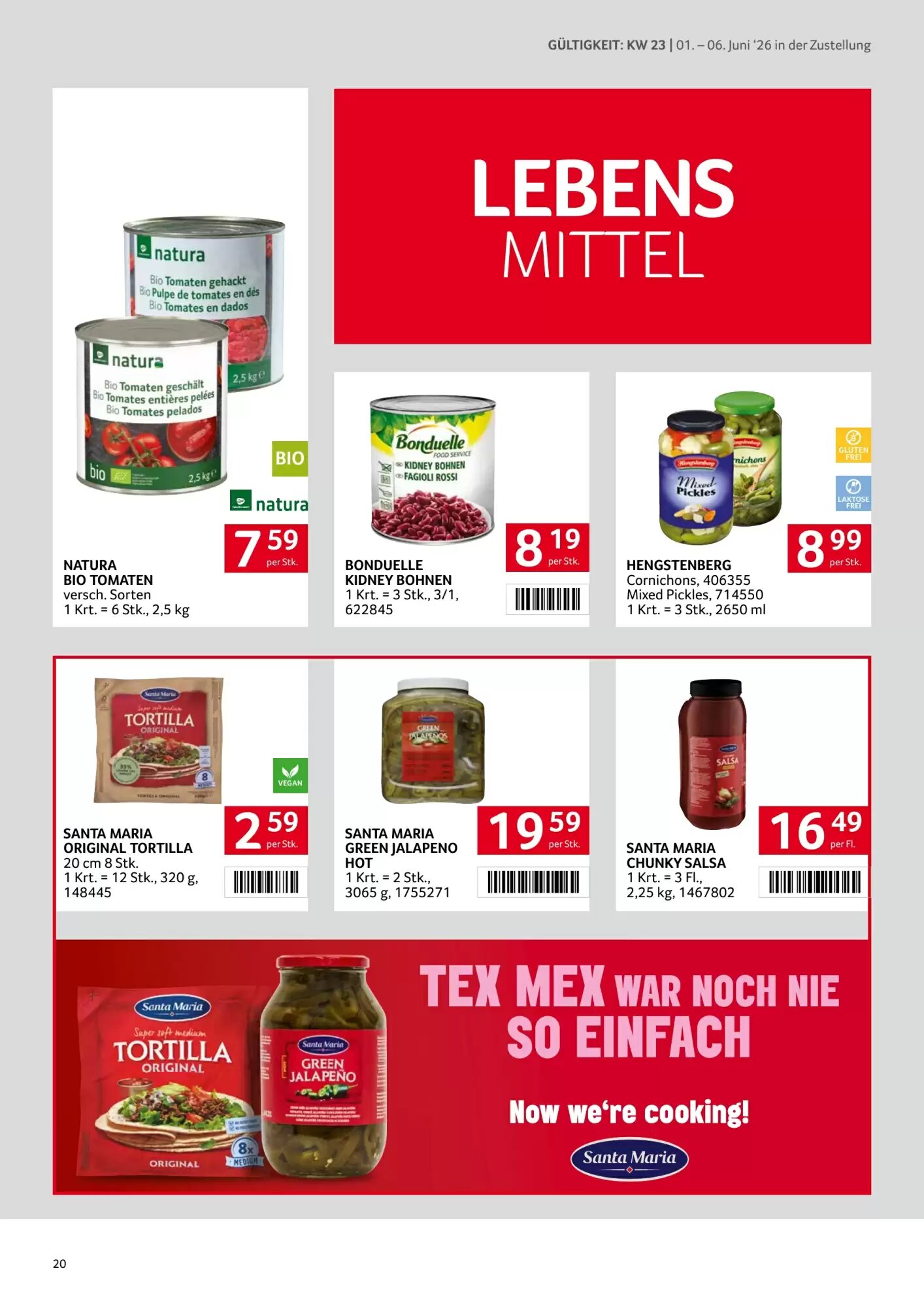 Transgourmet Flugblatt (ab 01.06.2026) - Angebote und Prospekt - Seite 20