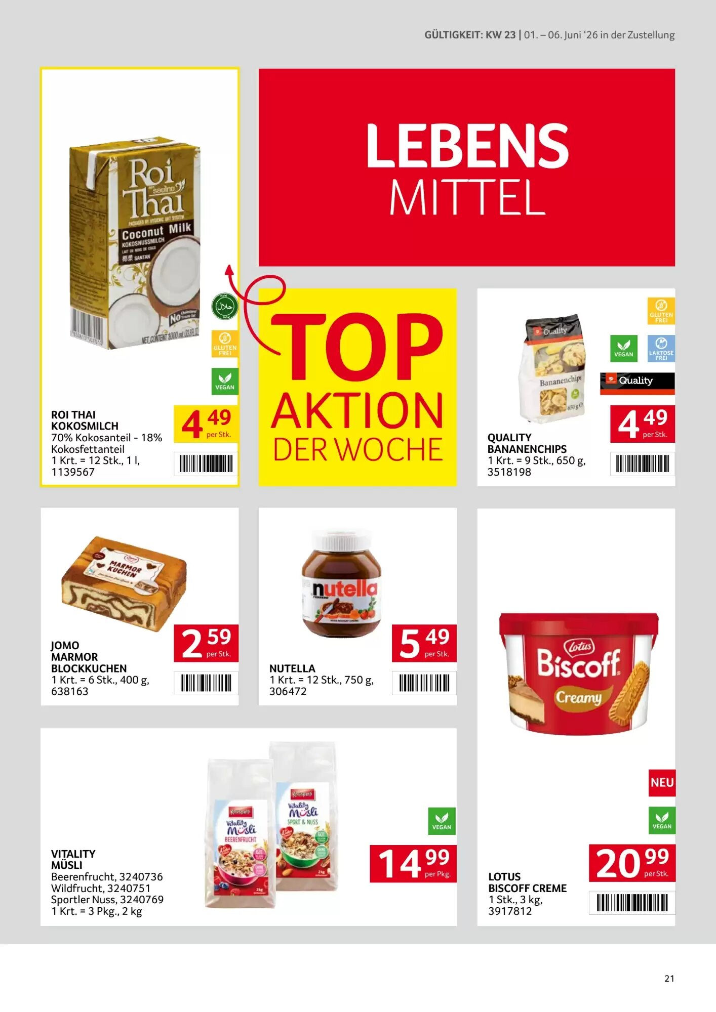 Transgourmet Flugblatt (ab 01.06.2026) - Angebote und Prospekt - Seite 21