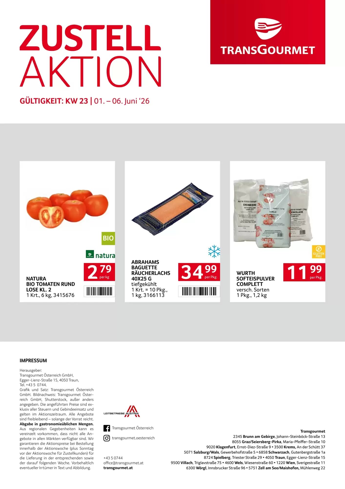 Transgourmet Flugblatt (ab 01.06.2026) - Angebote und Prospekt - Seite 28