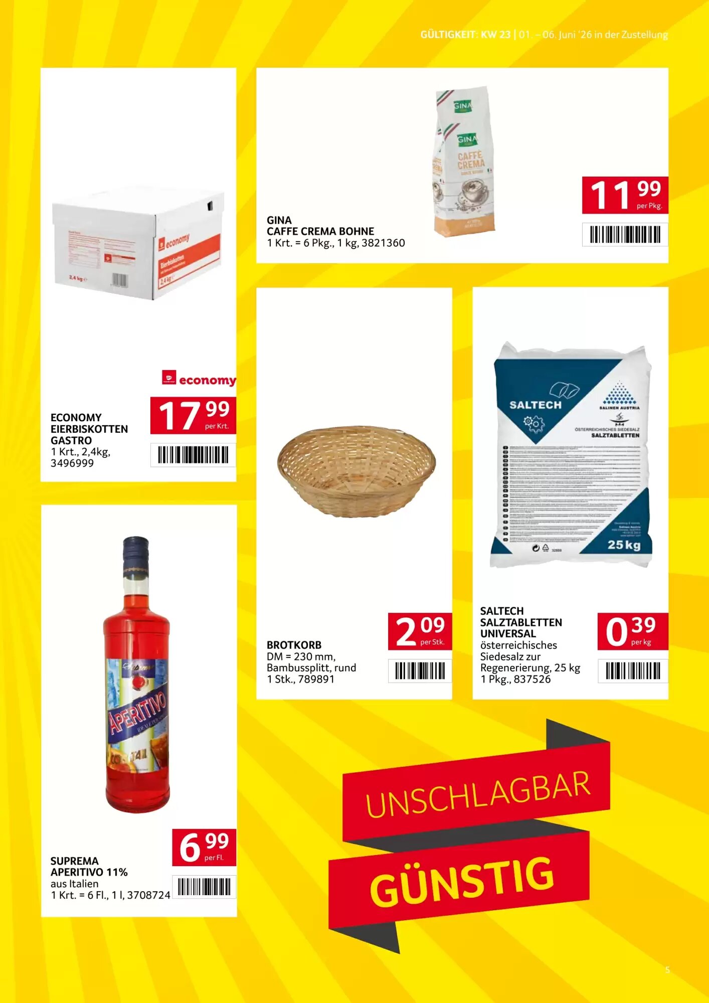 Transgourmet Flugblatt (ab 01.06.2026) - Angebote und Prospekt - Seite 5