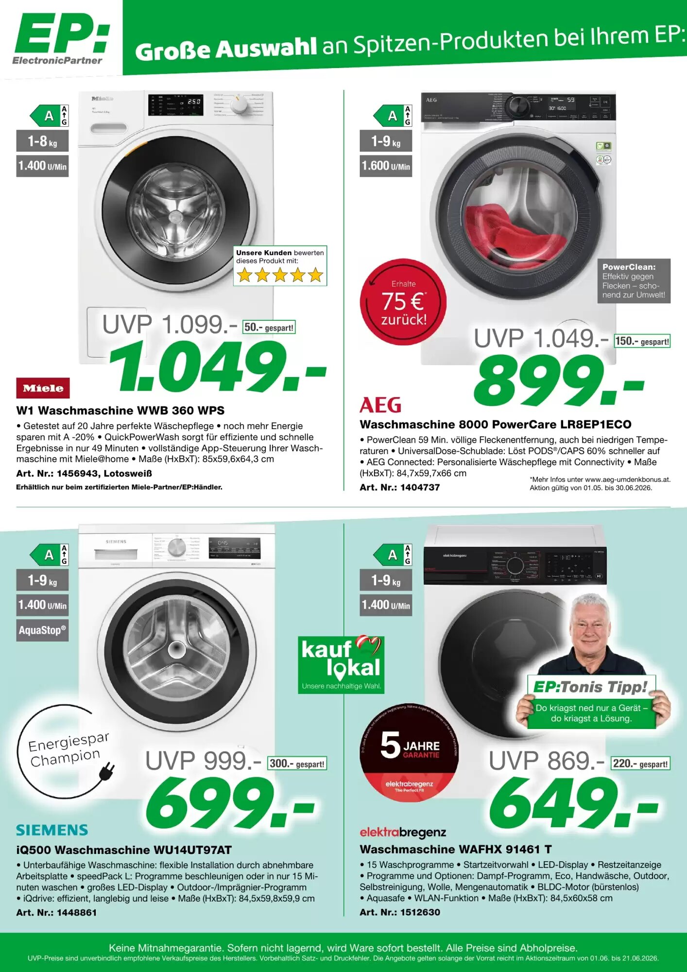 EP Flugblatt (ab 01.06.2026) - Angebote und Prospekt - Seite 9