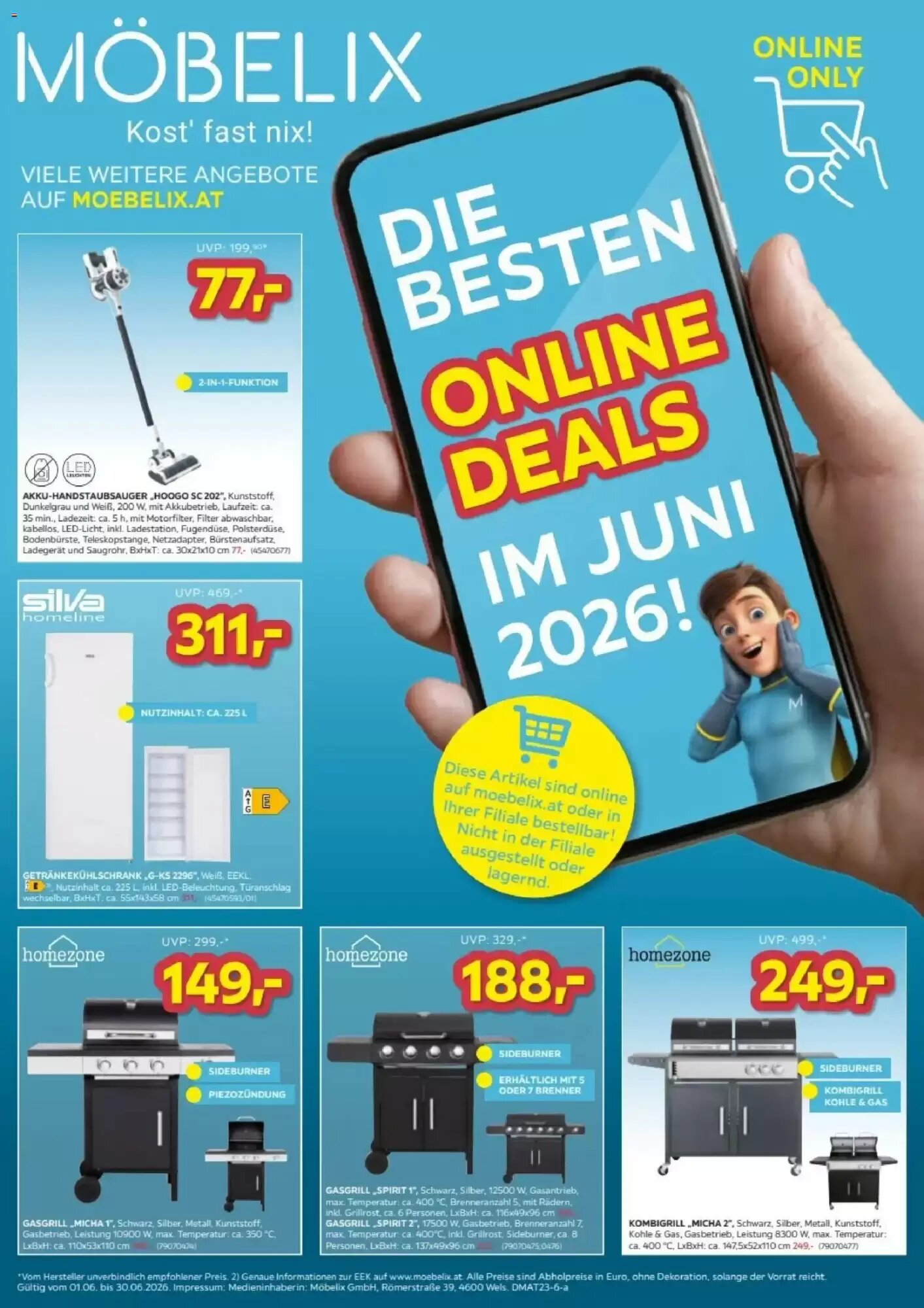 Möbelix Flugblatt (ab 01.06.2026) - Angebote und Prospekt - Seite 1