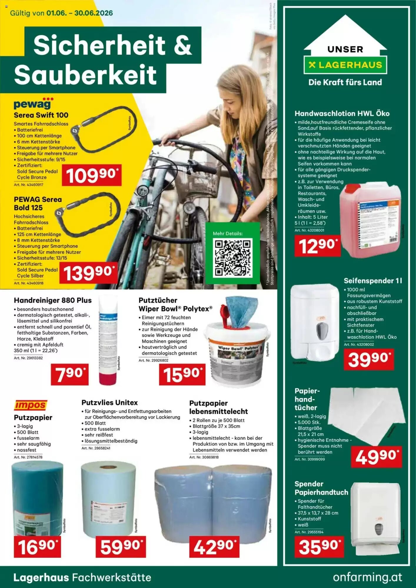Lagerhaus Flugblatt (ab 01.06.2026) - Angebote und Prospekt - Seite 1