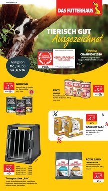 Das Futterhaus Flugblatt (ab 01.06.2026) - Angebote und Prospekt