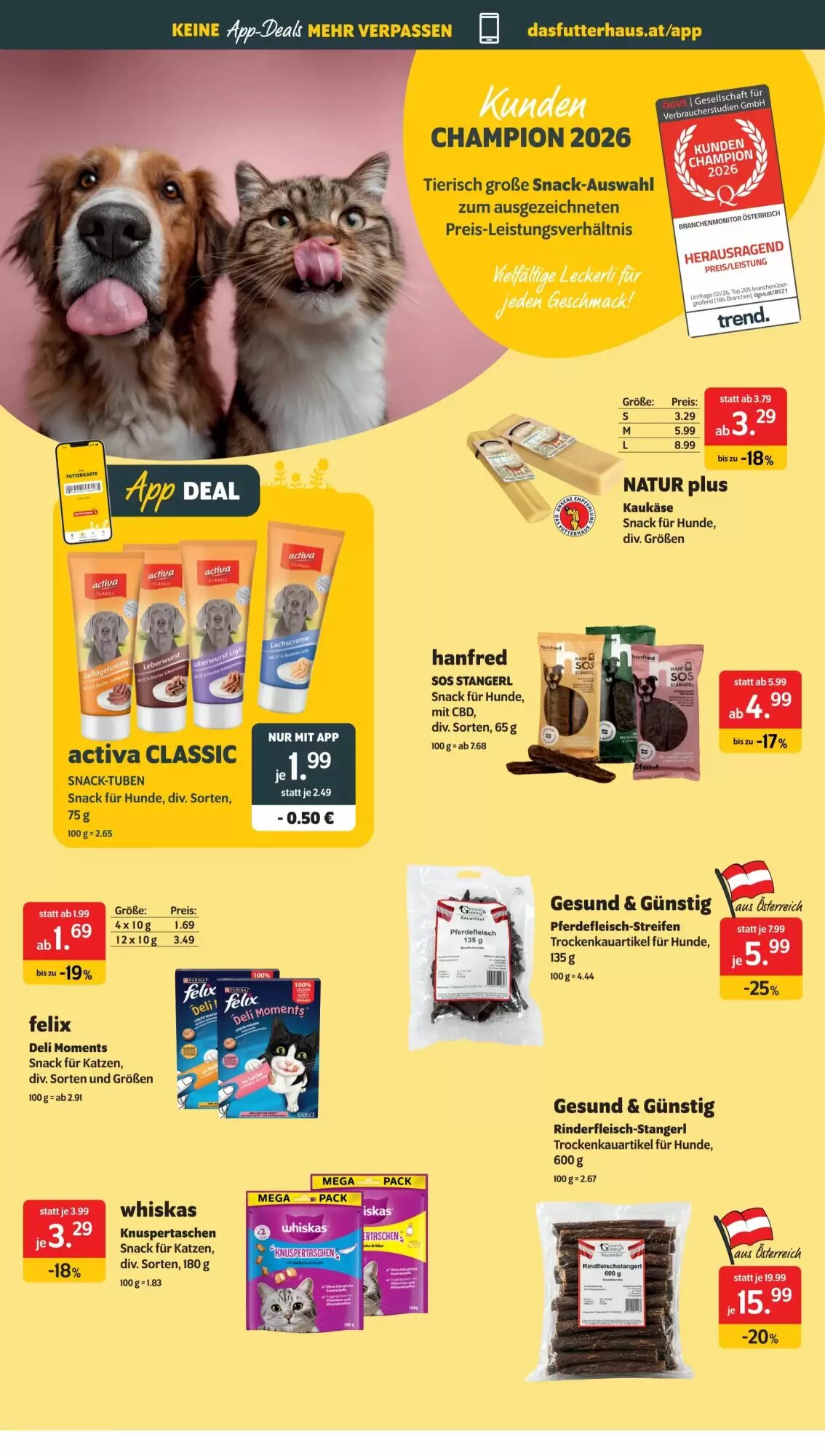 Das Futterhaus Flugblatt (ab 01.06.2026) - Angebote und Prospekt - Seite 8