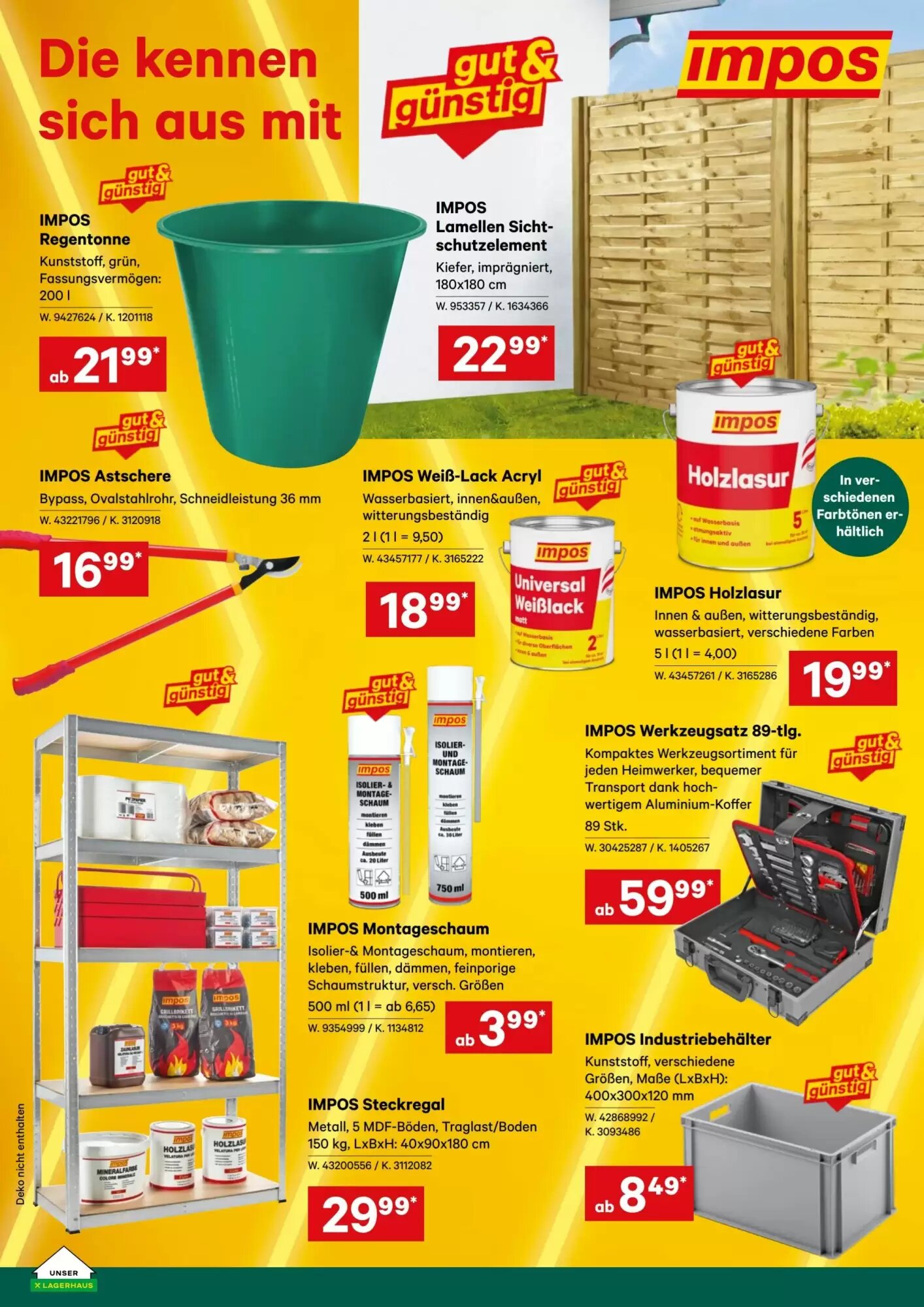 Lagerhaus Flugblatt (ab 01.06.2026) - Angebote und Prospekt - Seite 6