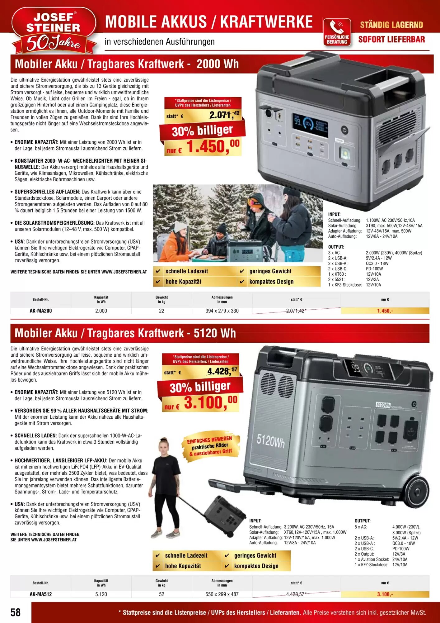 Josef Steiner Flugblatt (ab 01.06.2026) - Angebote und Prospekt - Seite 58