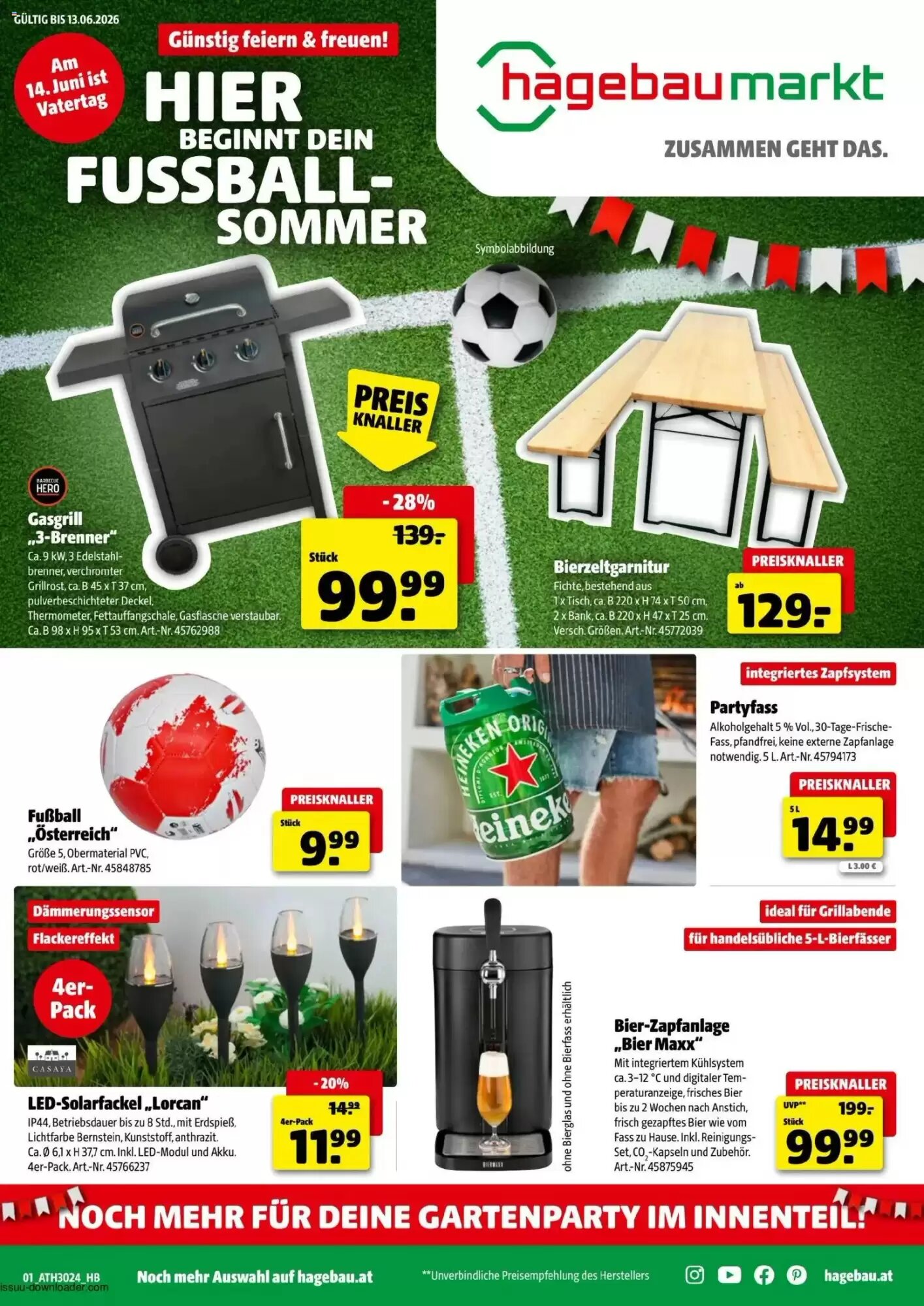 Hagebau Flugblatt (ab 01.06.2026) - Angebote und Prospekt - Seite 1