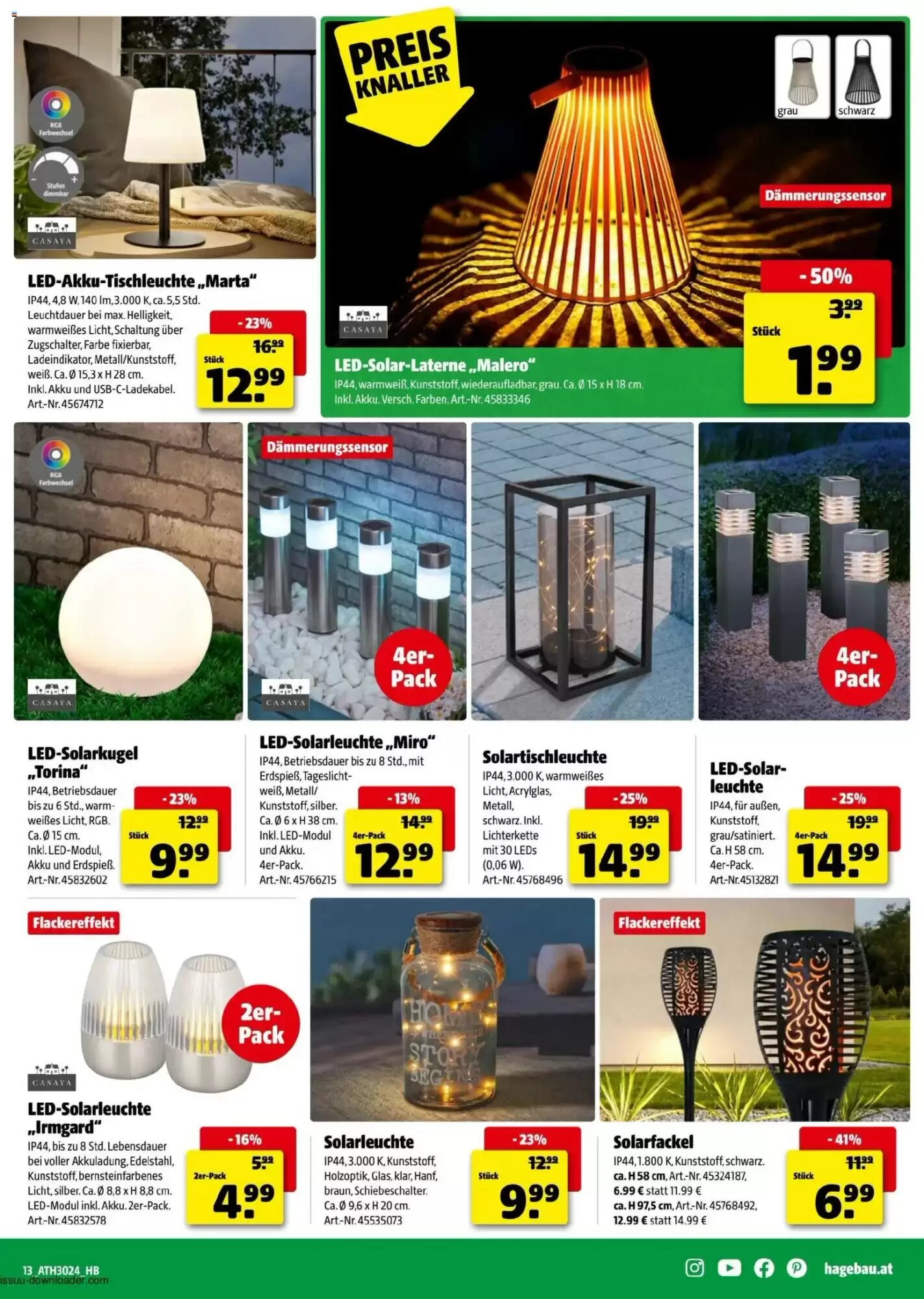 Hagebau Flugblatt (ab 01.06.2026) - Angebote und Prospekt - Seite 13