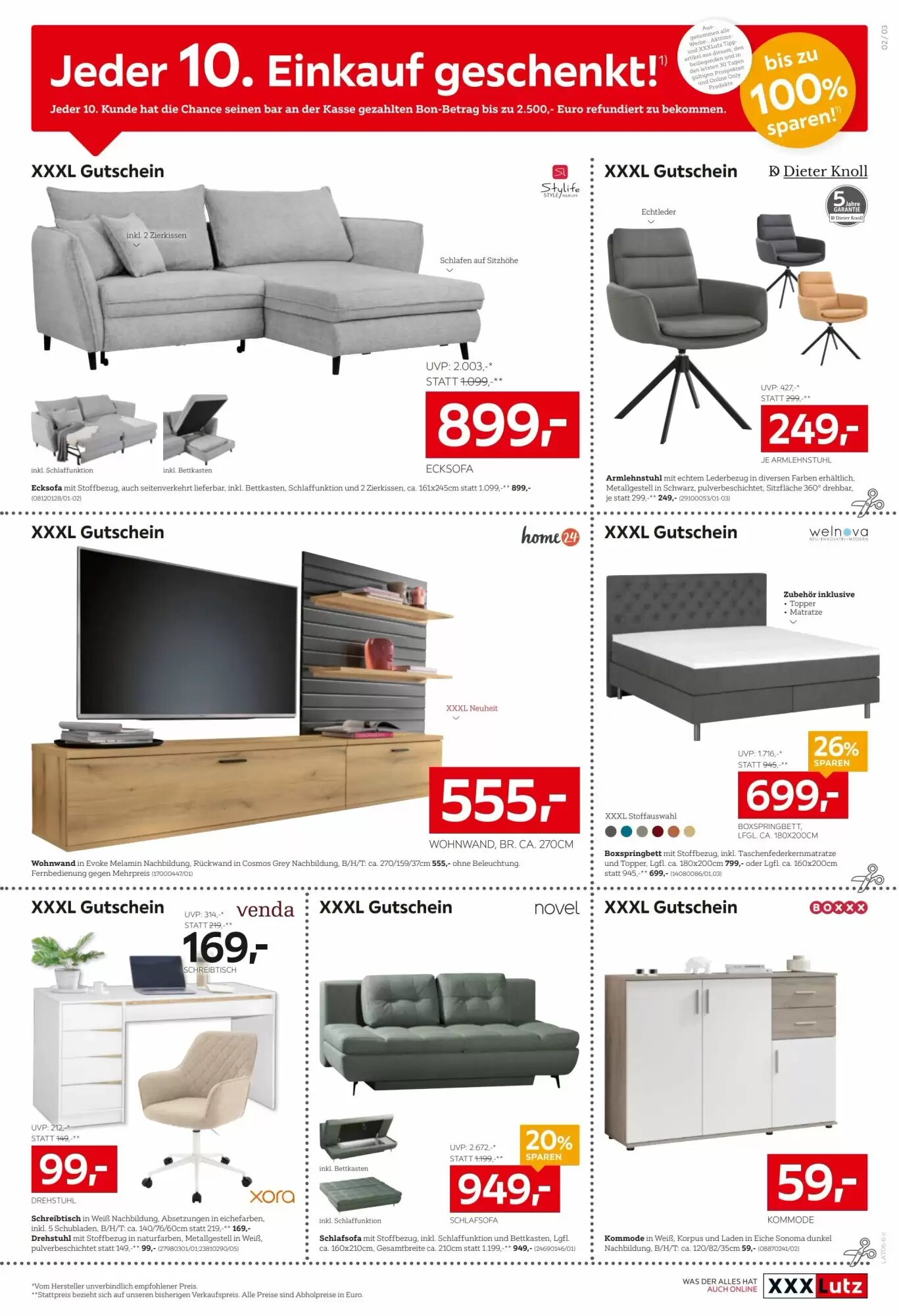 XXXLutz Flugblatt (ab 02.06.2026) - Angebote und Prospekt - Seite 3