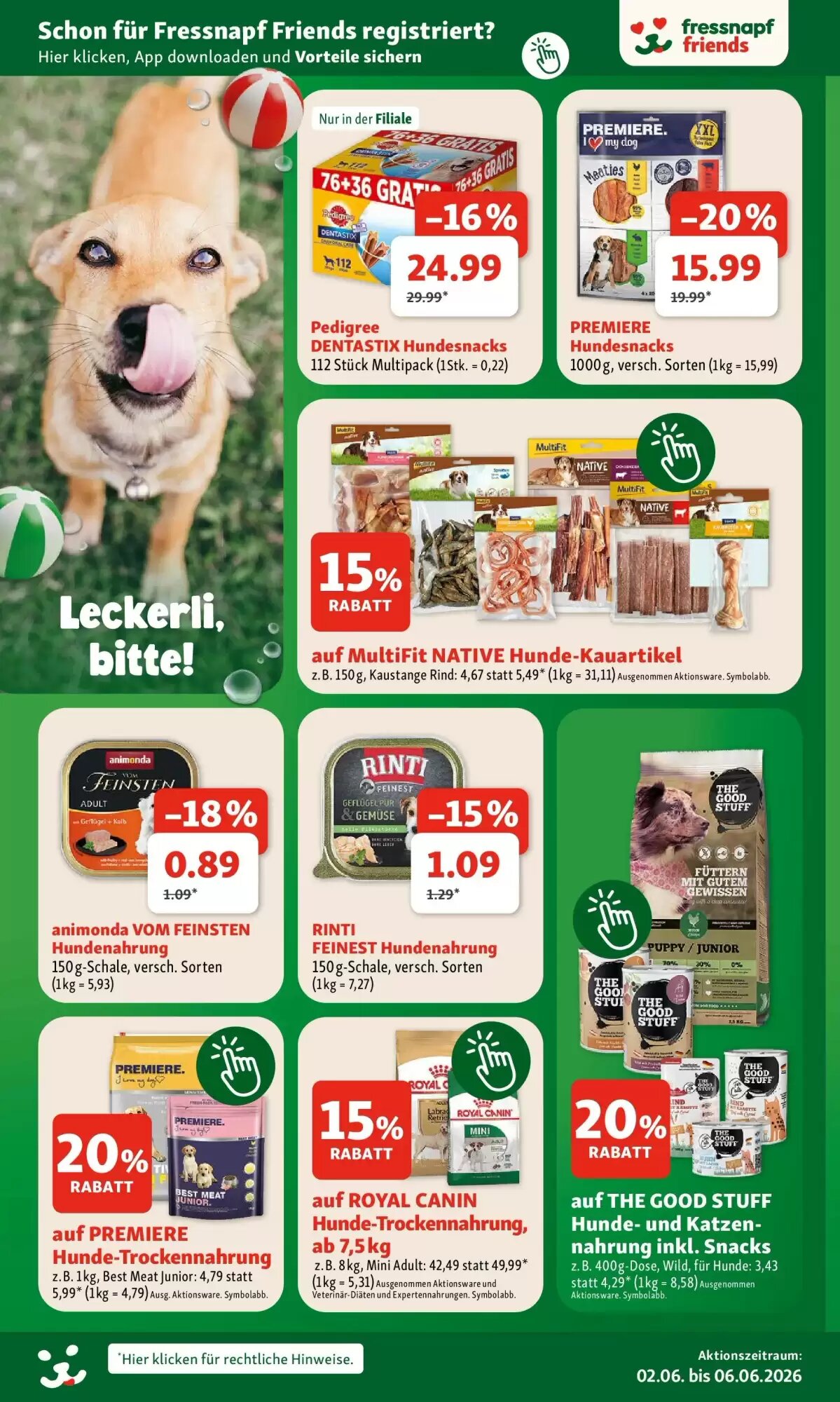 Fressnapf Flugblatt (ab 02.06.2026) - Angebote und Prospekt - Seite 4
