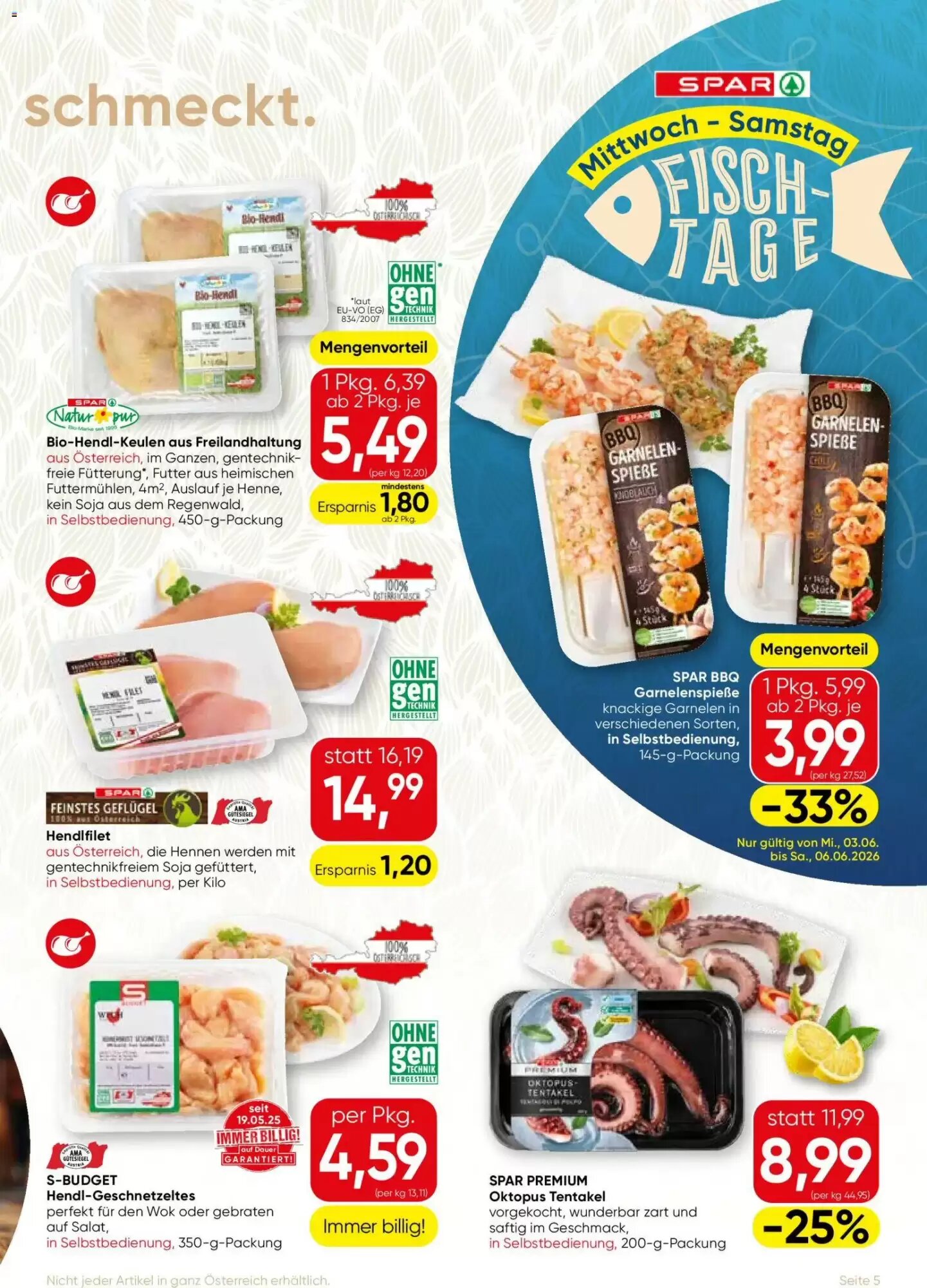 SPAR Gourmet Flugblatt (ab 03.06.2026) - Angebote und Prospekt - Seite 5