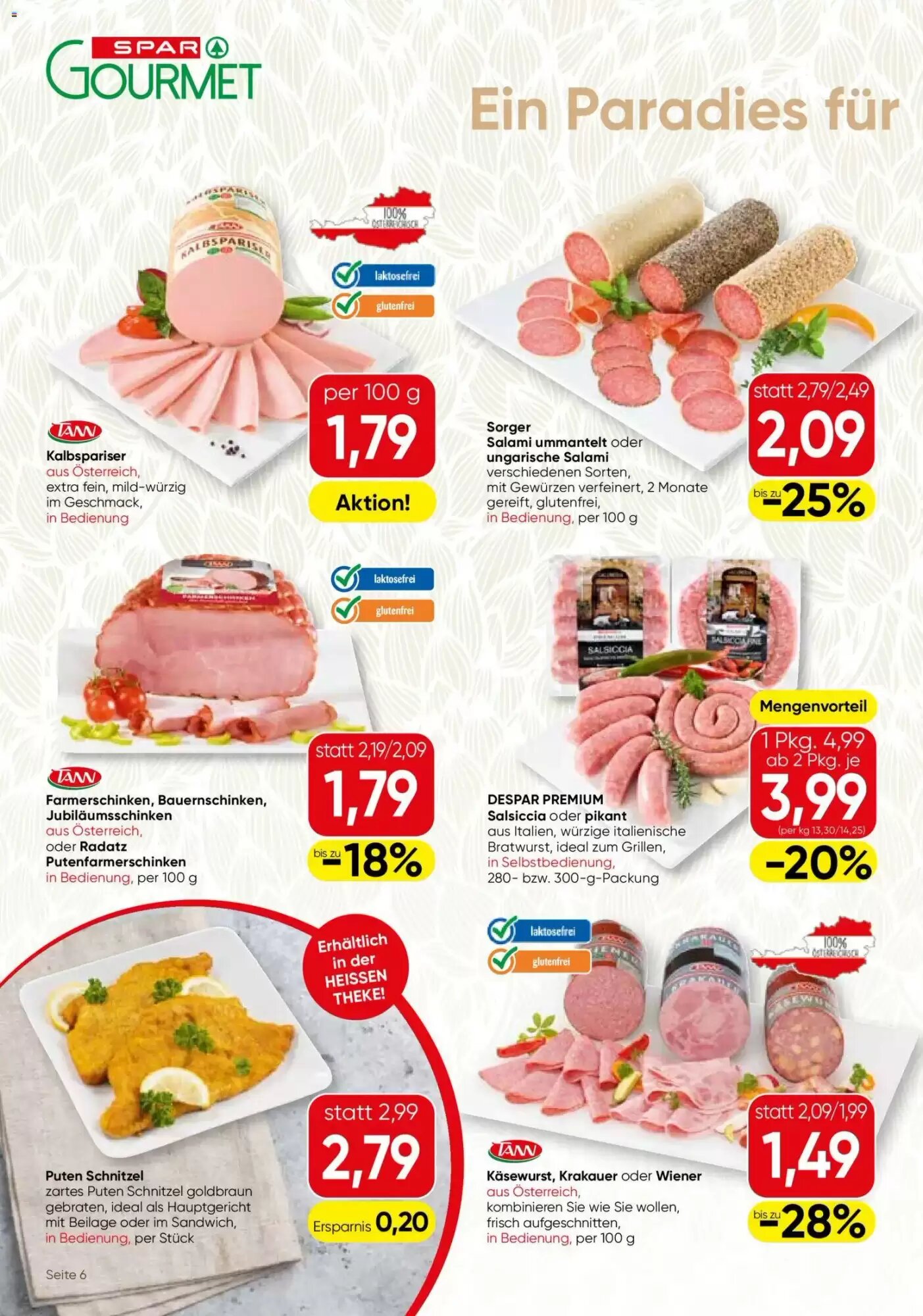 SPAR Gourmet Flugblatt (ab 03.06.2026) - Angebote und Prospekt - Seite 6