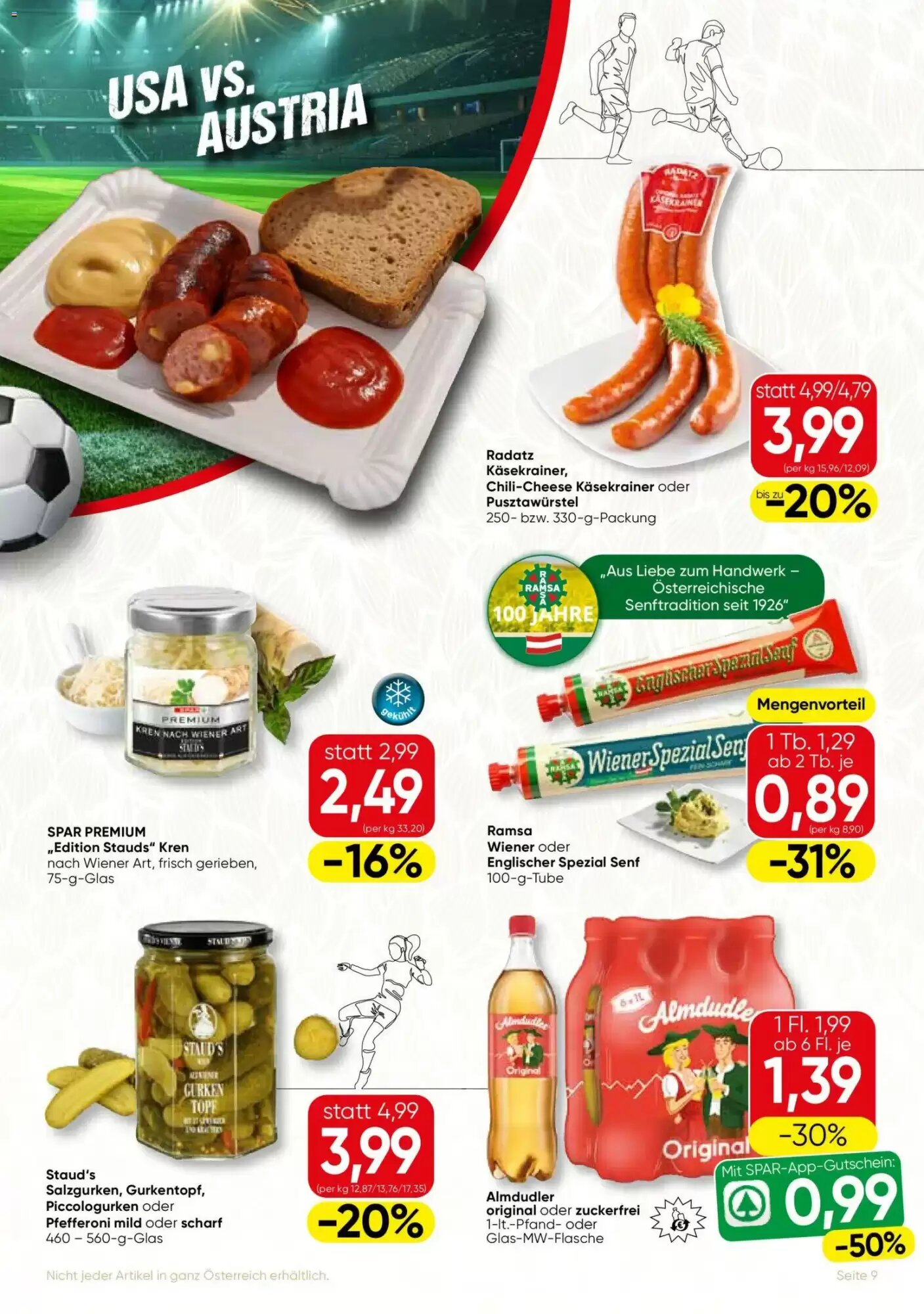 SPAR Gourmet Flugblatt (ab 03.06.2026) - Angebote und Prospekt - Seite 9