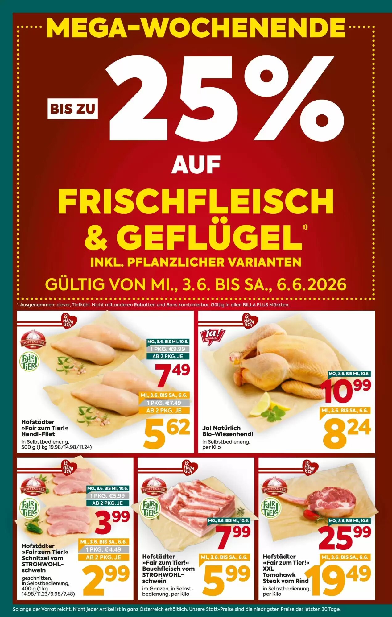 Billa Flugblatt (ab 03.06.2026) - Angebote und Prospekt - Seite 2