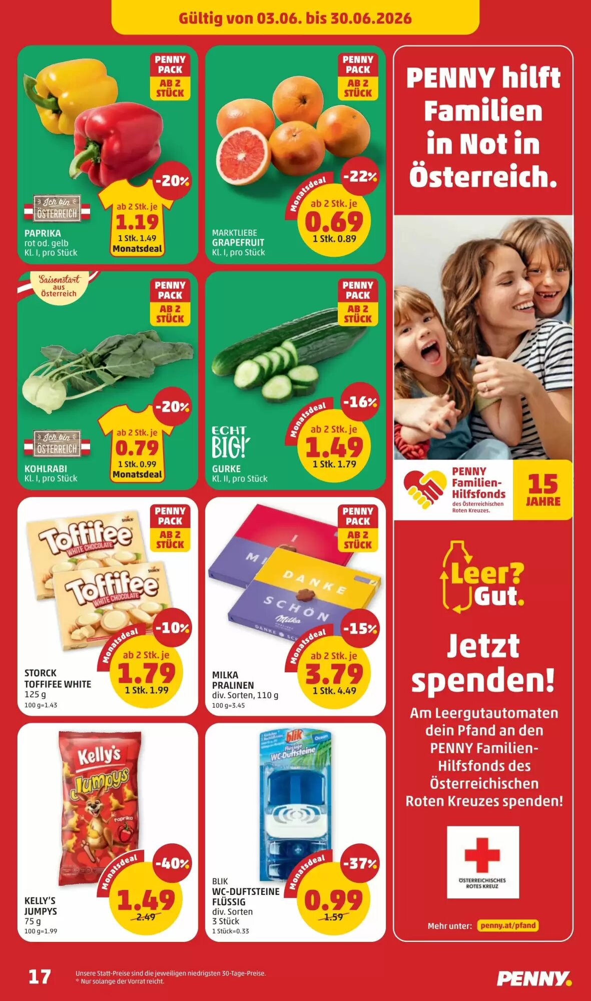 PENNY Flugblatt (ab 03.06.2026) - Angebote und Prospekt - Seite 17