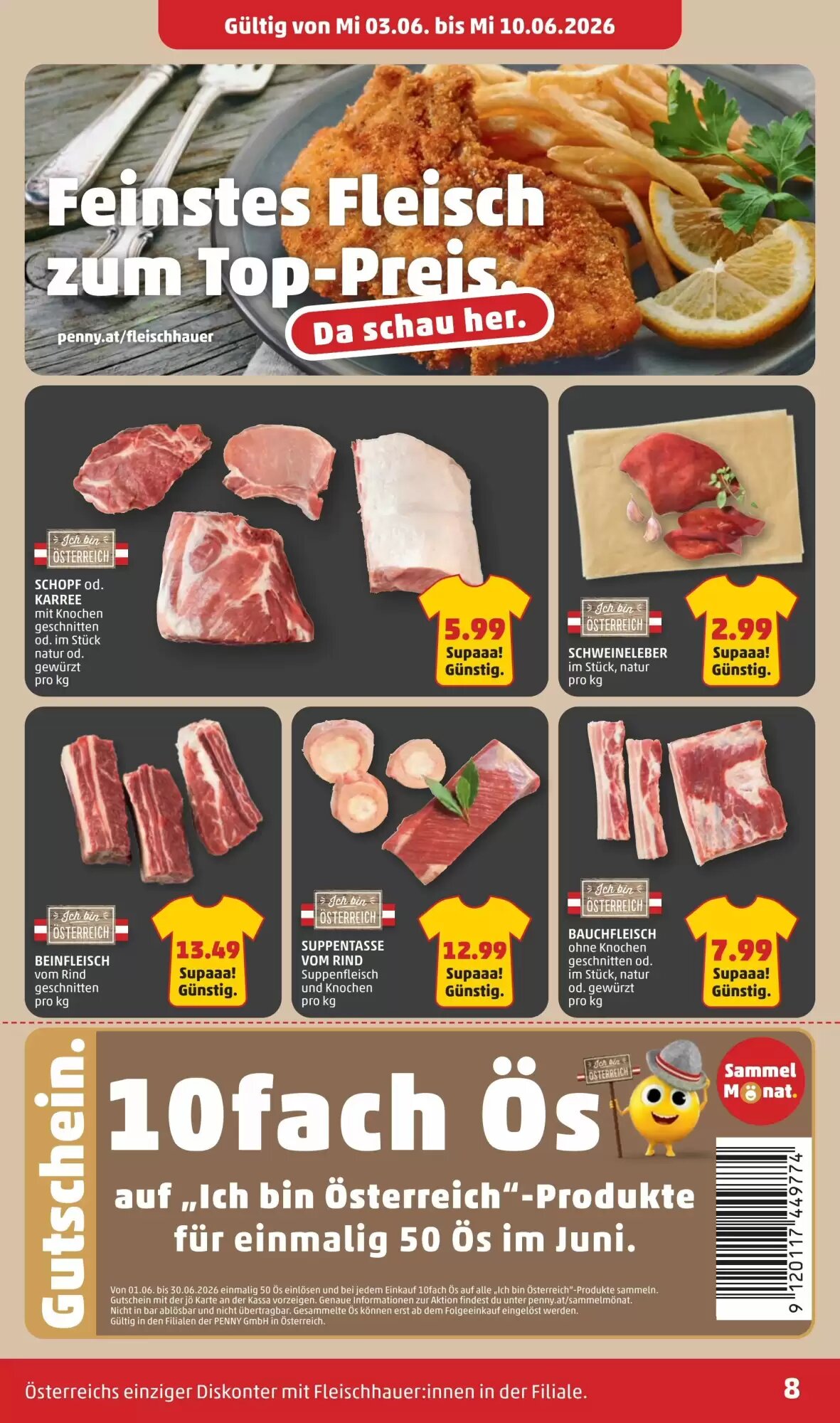 PENNY Flugblatt (ab 03.06.2026) - Angebote und Prospekt - Seite 8