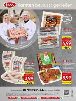Spar Flugblatt (ab 03.06.2026) - Angebote und Prospekt